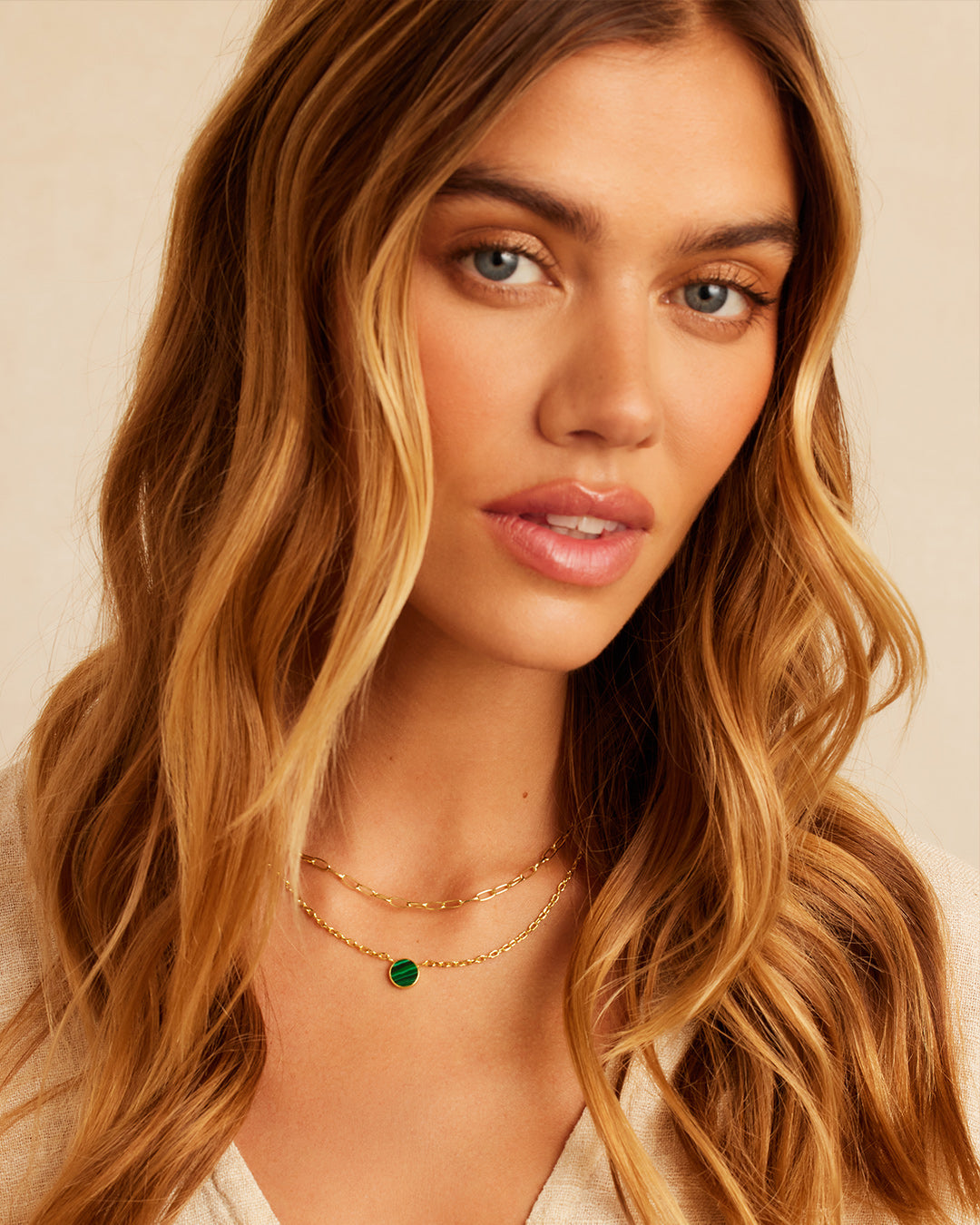 Rose Marble Coin Necklace、mySite、hinf8tx79