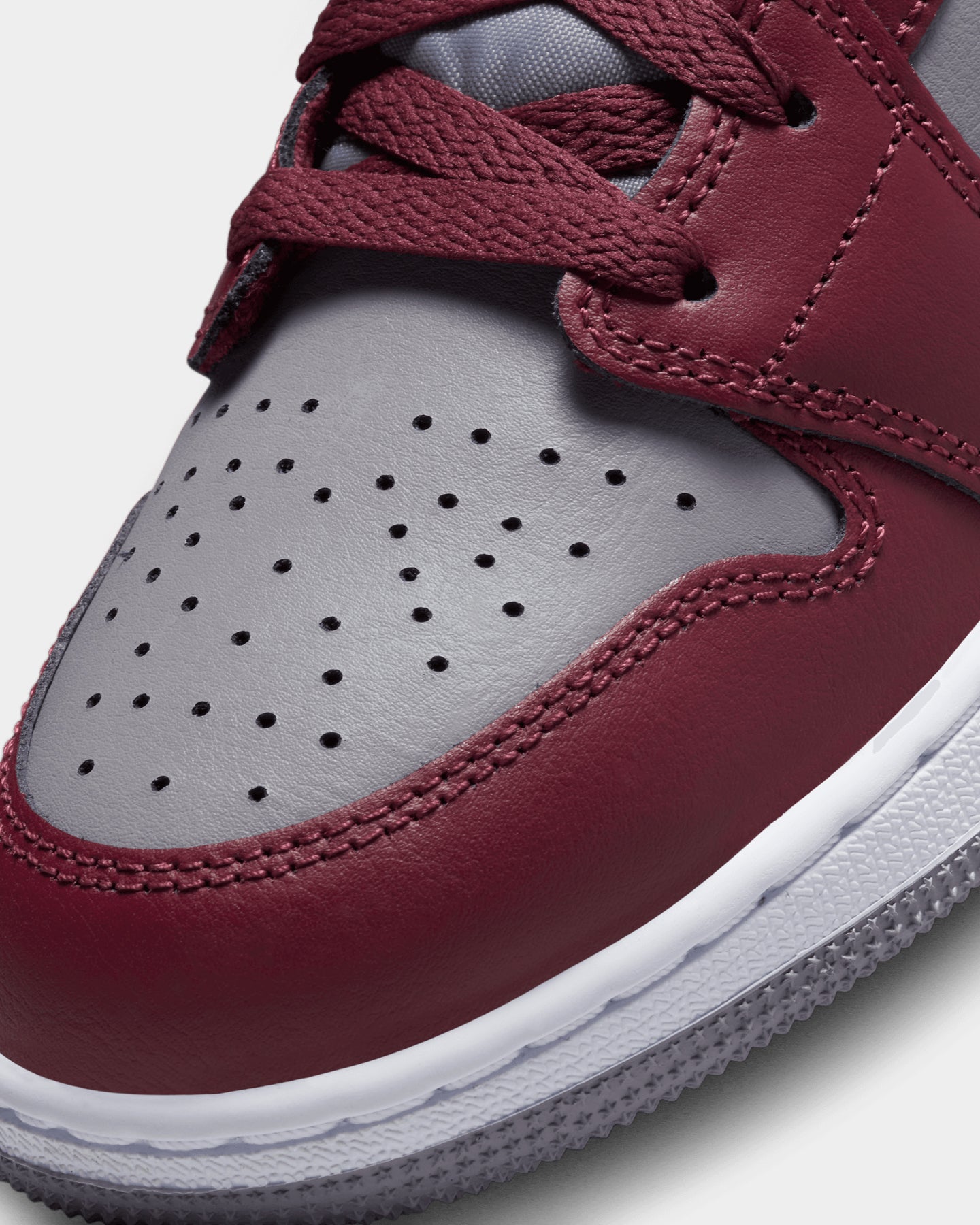 Jordan Kids' Air Jordan 1 Mid (GS) Bordeaux Cherrywood Red、mySite、zt4zffjzw