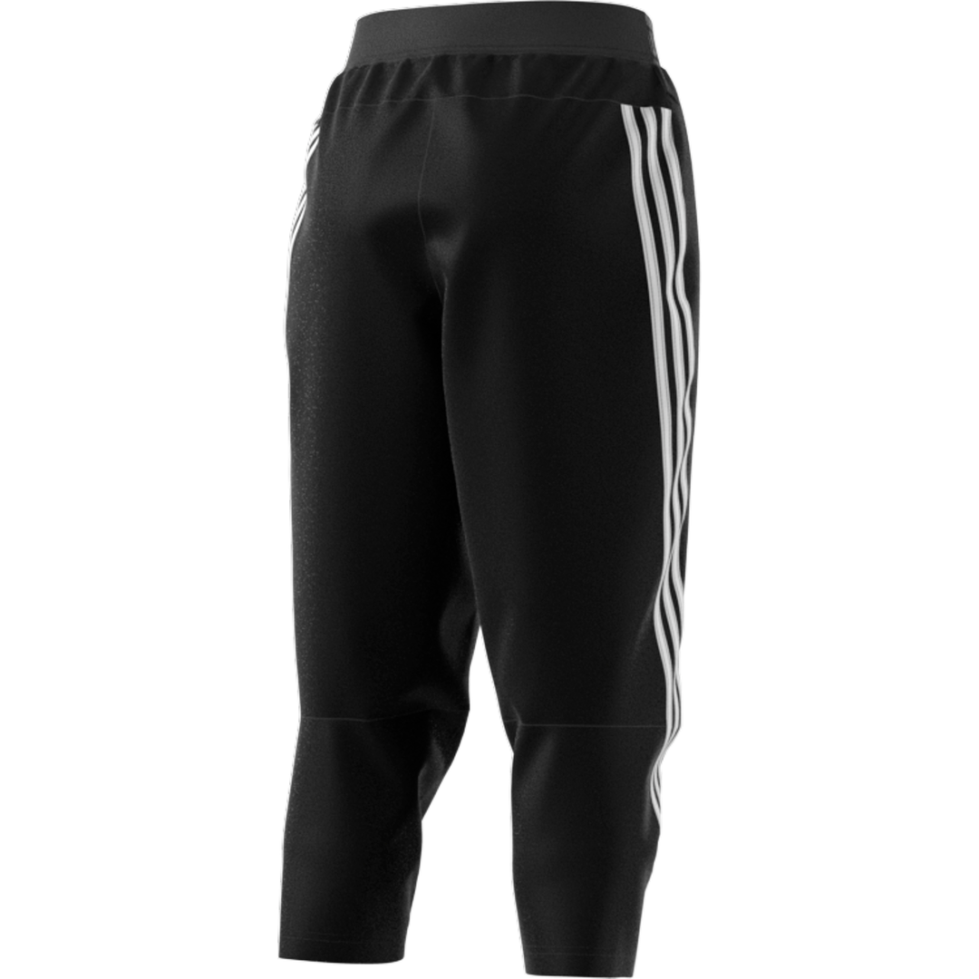 adidas Sportswear Z.N.E Wrapped 3 Stripe 7/8 Pants (Black/White)