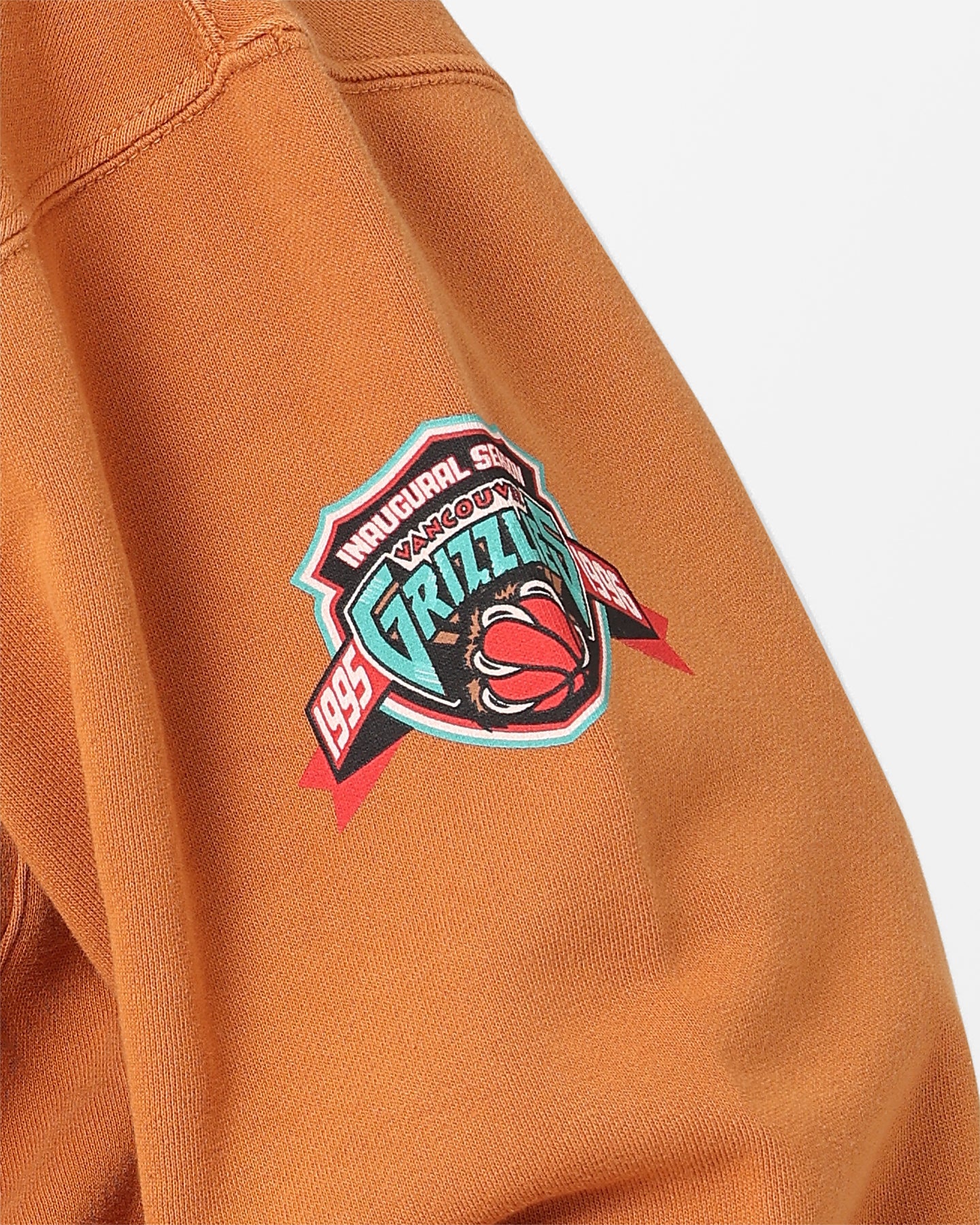 Mitchell & Ness Vancouver Grizzlies Tour Hoodie Bronze、mySite、zt4zffjzw