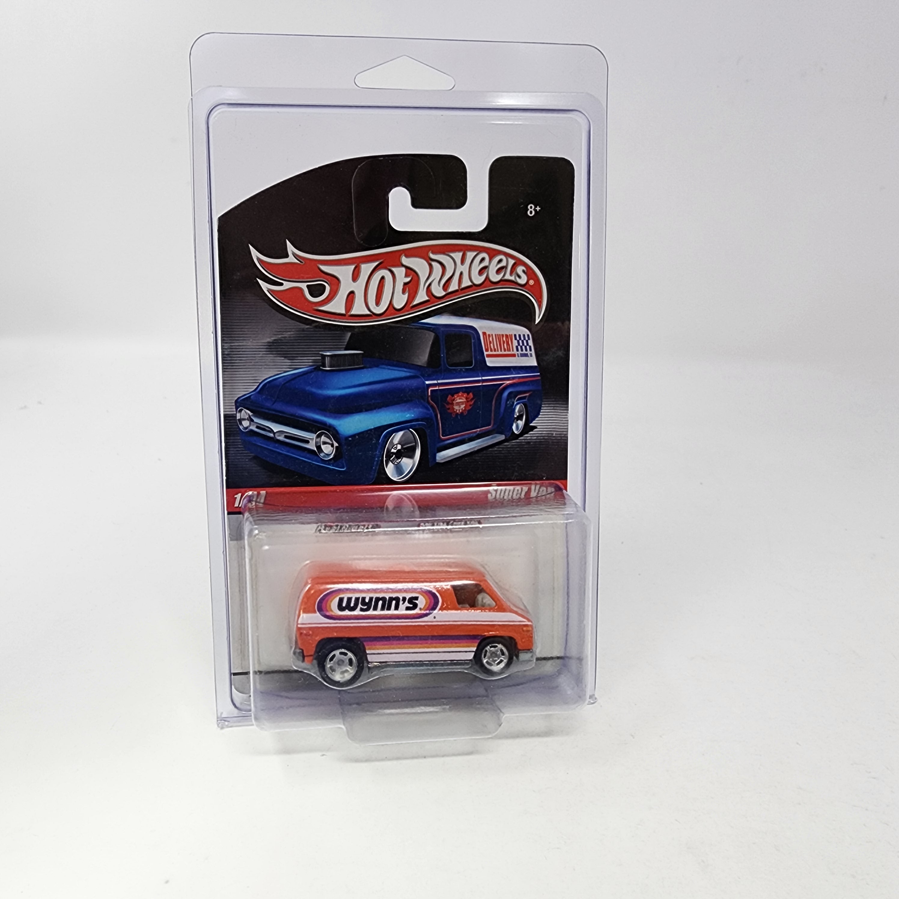 Super Van Wynnn's * Orange * Hot Wheels Garage Delivery、mySite、hgirdovlk