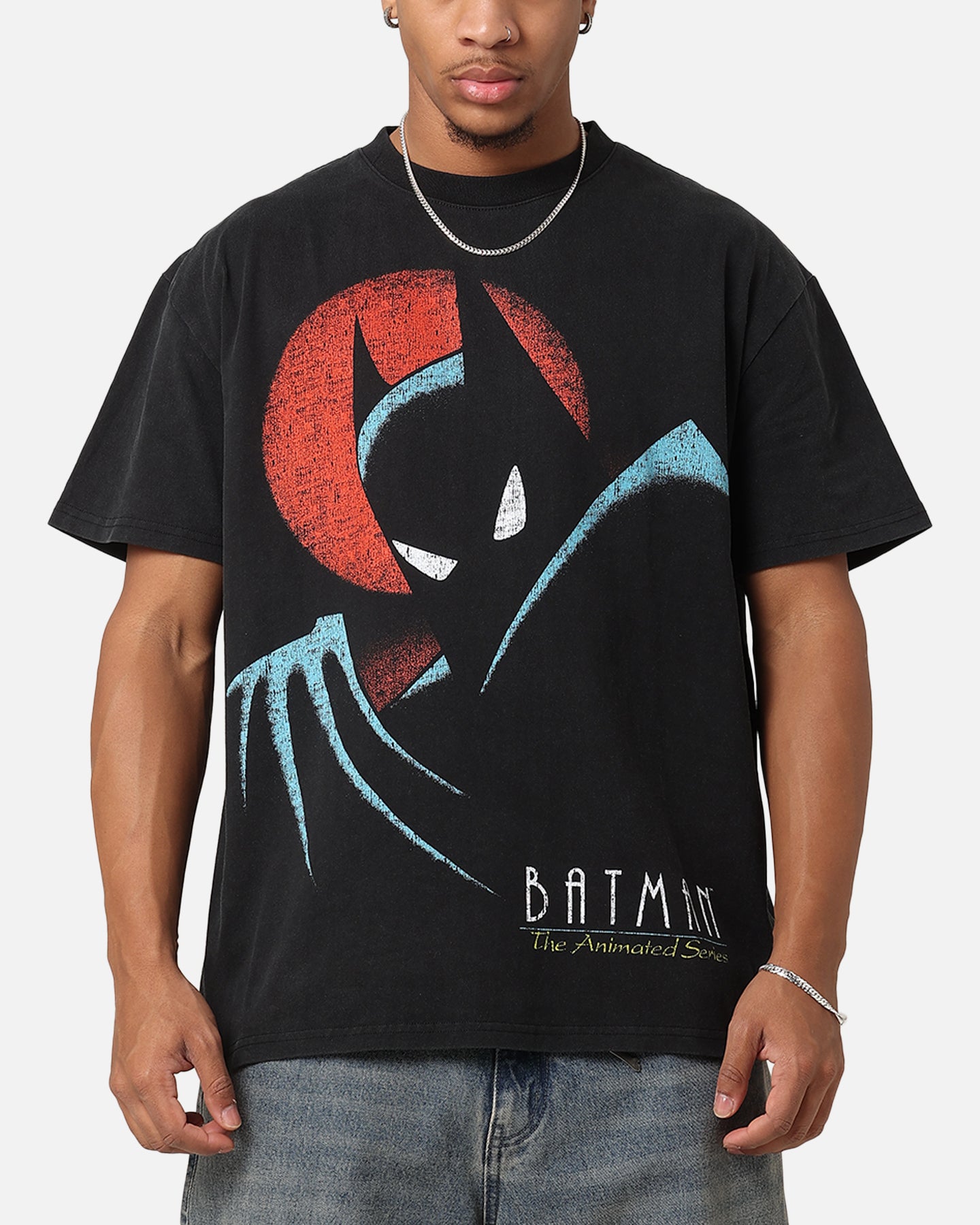 American Thrift X DC 1993 Batman Heavy T-Shirt Vintage Black、mySite、zt4zffjzw