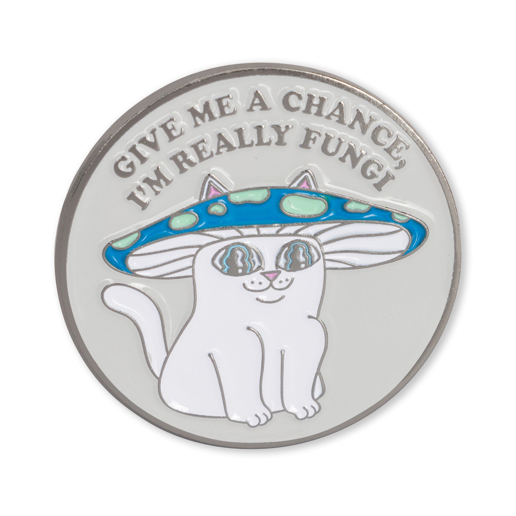  Shroom Cat Pin (Multi)、mySite、merchandisen