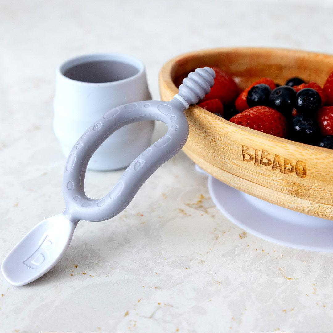  Bibado Dippit Multi-Stage Weaning Spoon + Dipper - Mist、mySite、merchandisen