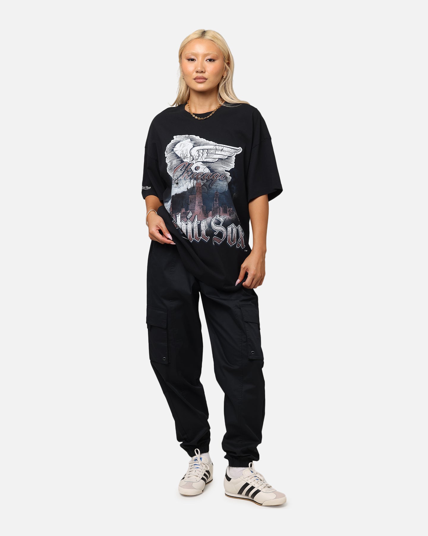 Mitchell & Ness Chicago White Sox Soaring T-Shirt Black、mySite、zt4zffjzw