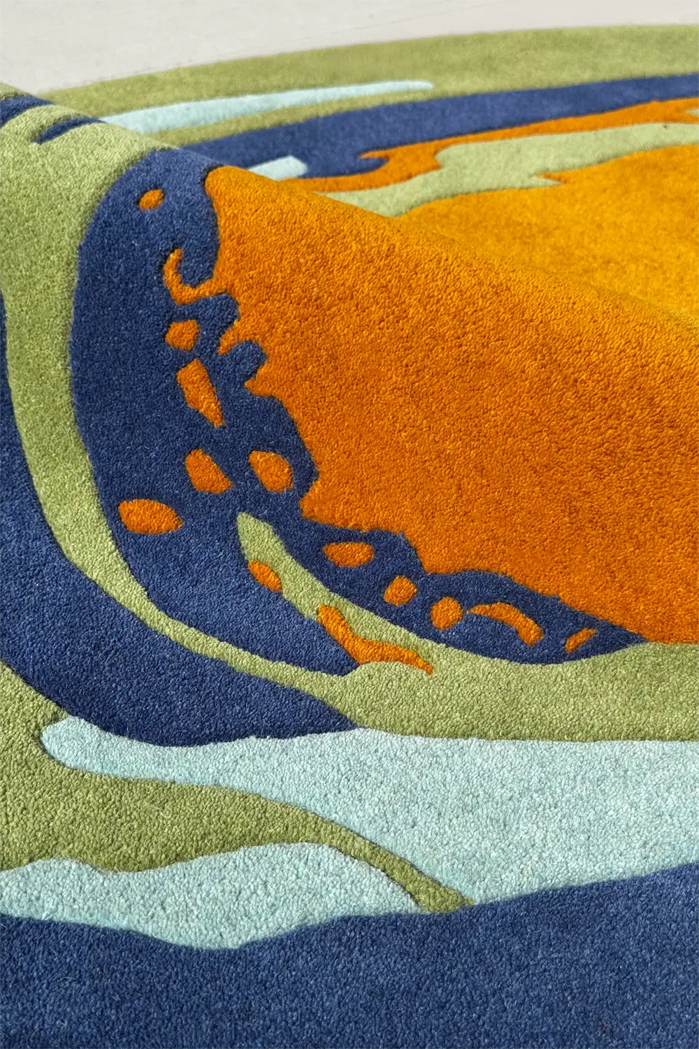 Riverdance Oval Hand Tufted Wool Rug 4x6、mySite、gigharbornorthrealestate