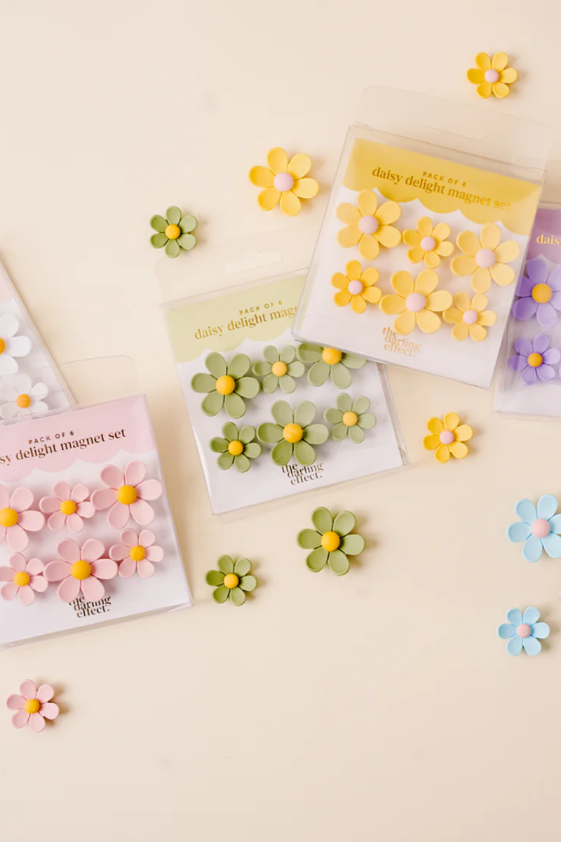 Yellow Daisy Delight Magnet Set、mySite、hinf8tx79