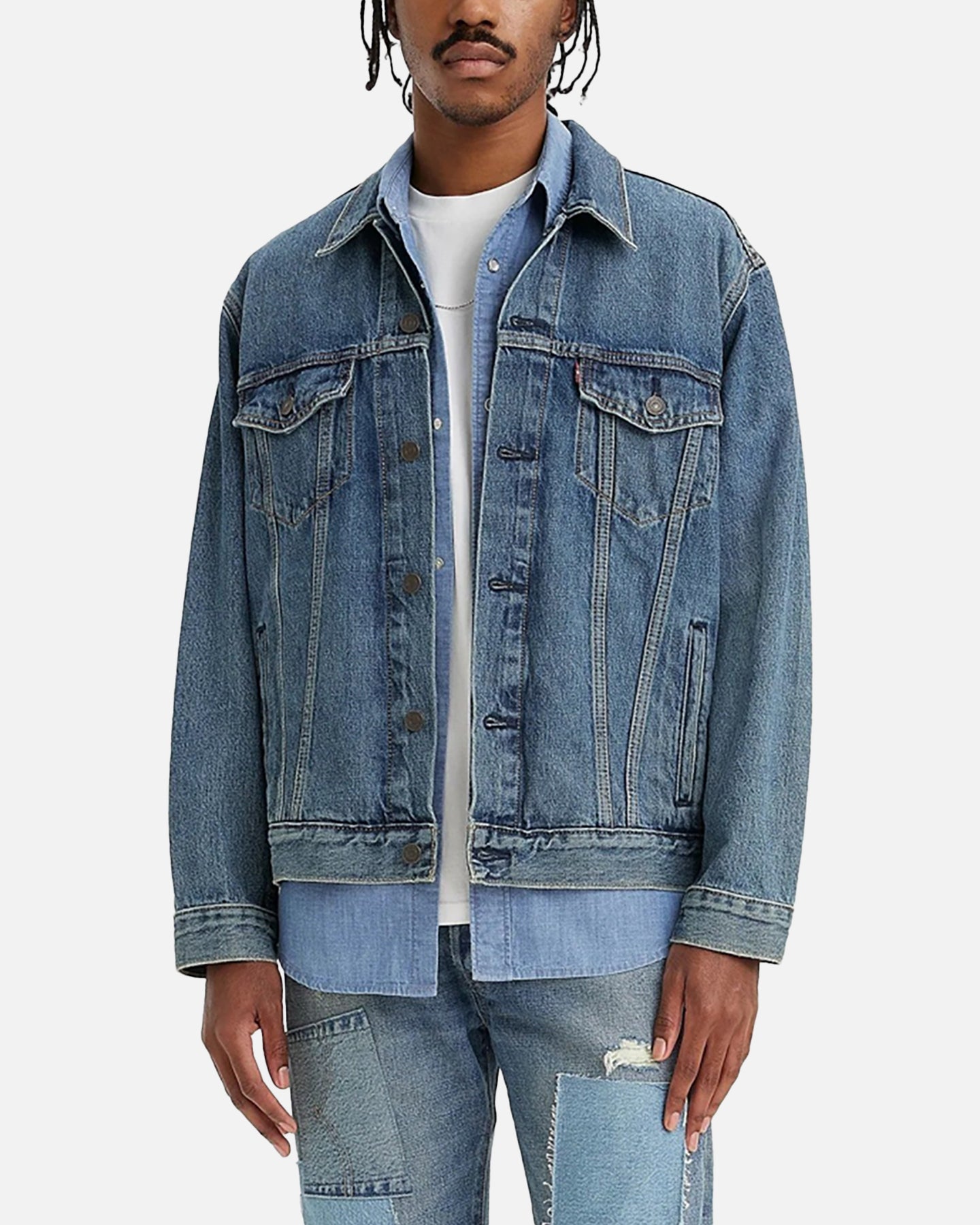 Levi Strauss And Co Denim Trucker Jacket Sky、mySite、zt4zffjzw