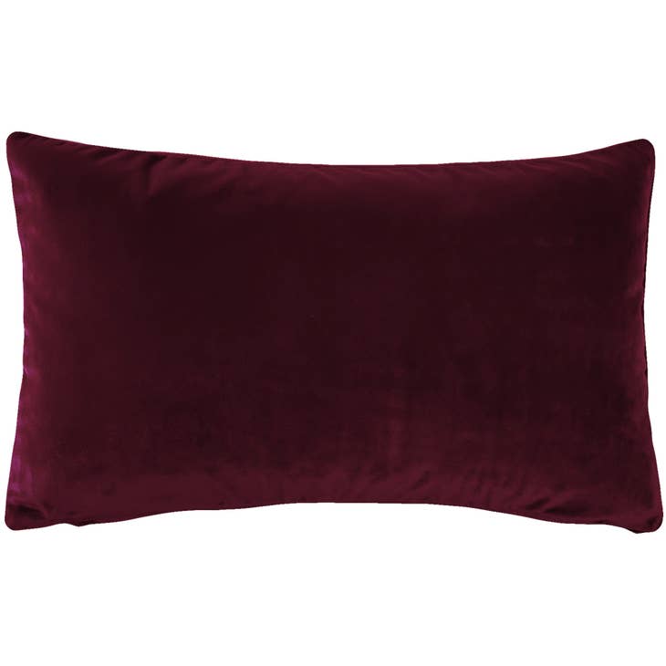  Cast Wine Velvet Accent Pillow、mySite、elrpsem3k