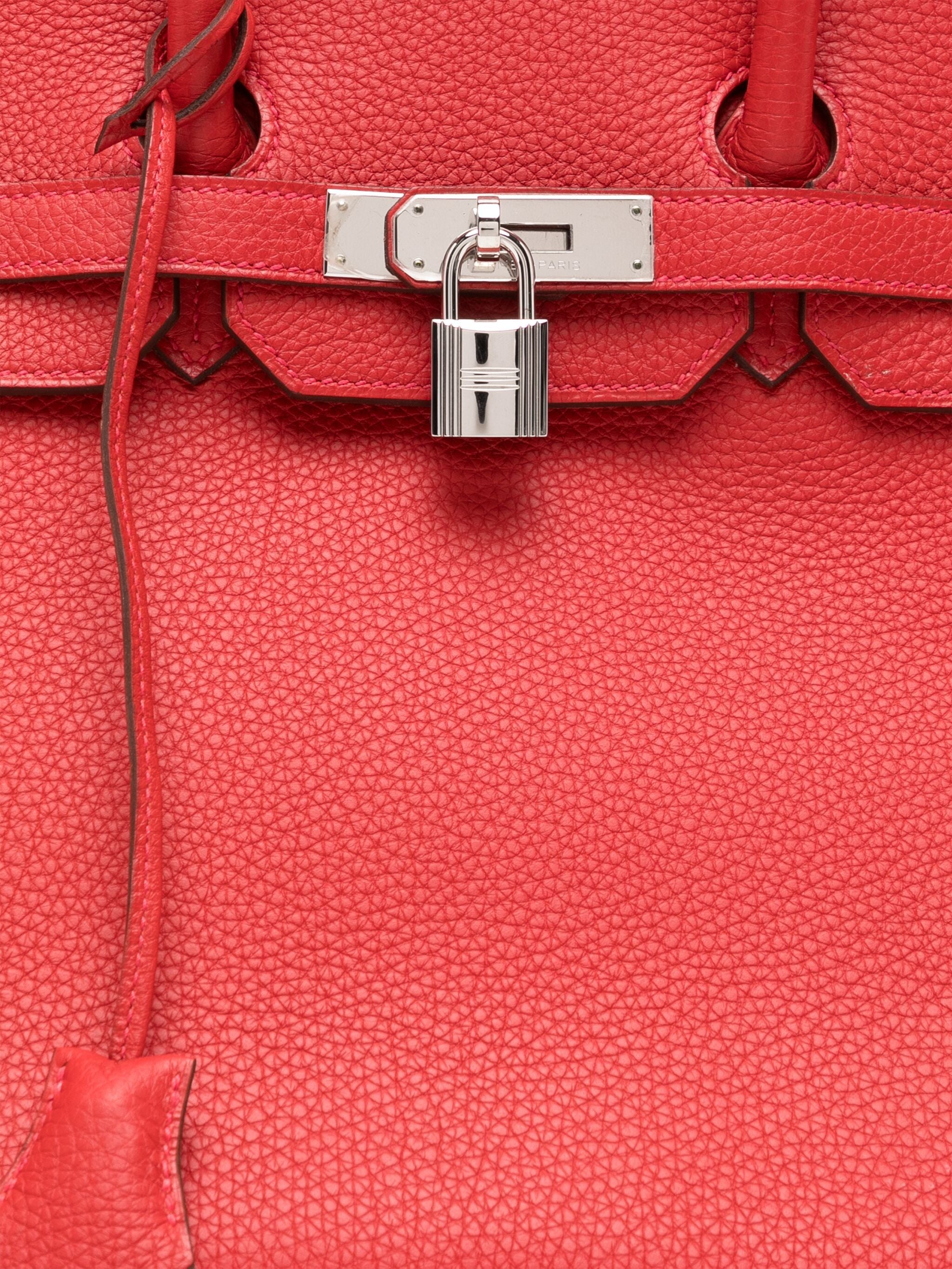 Birkin 35 Rouge Casaque Clemence PHW、mySite、garminoutage.com