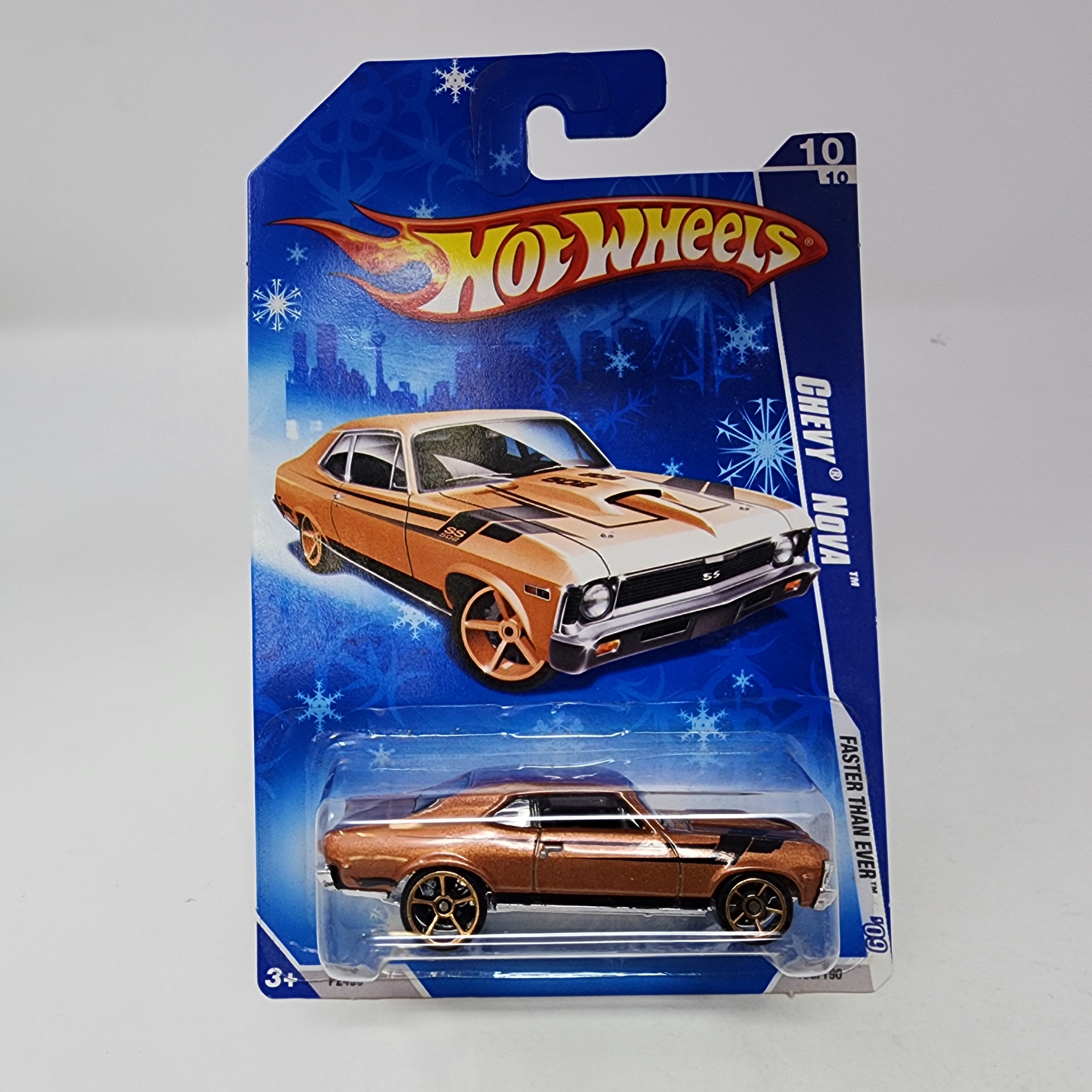 Chevy Nova w/ FTE Rims * Copper * Hot Wheels 2009 Target Only Snow Card、mySite、hgirdovlk