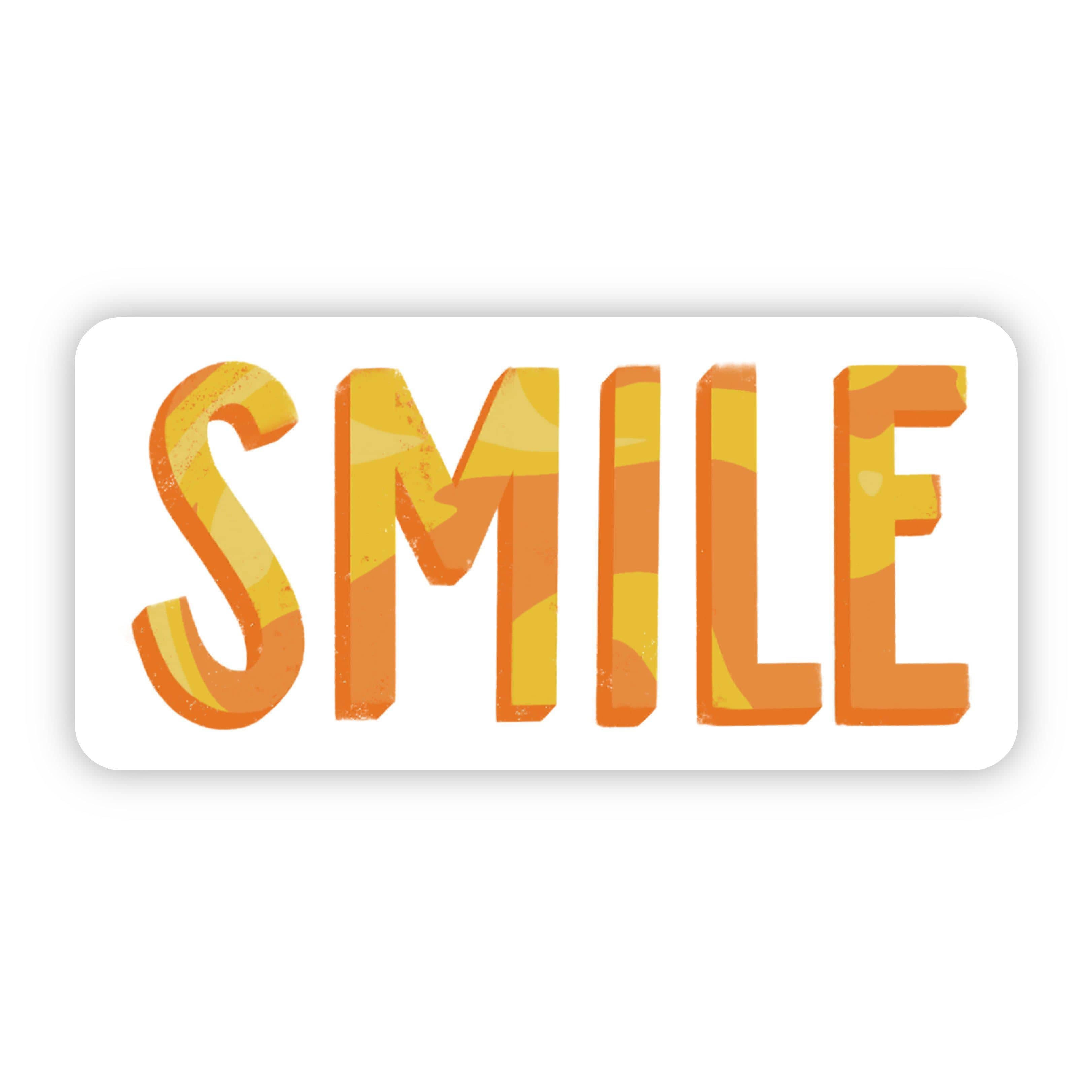  Smile Yellow and Orange Sticker、mySite、elrpsem3k
