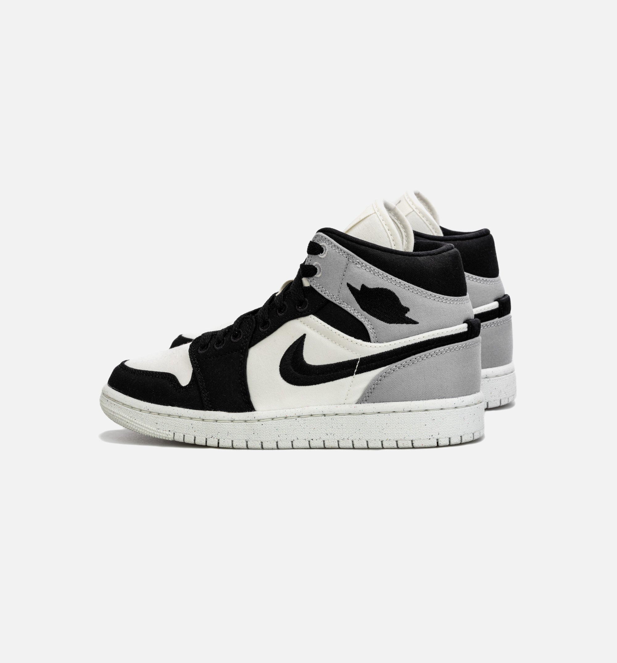 Air Jordan 1 Retro Mid SE Light Steel Grey Womens Lifestyle Shoe - Black/Grey、mySite、dreamappss