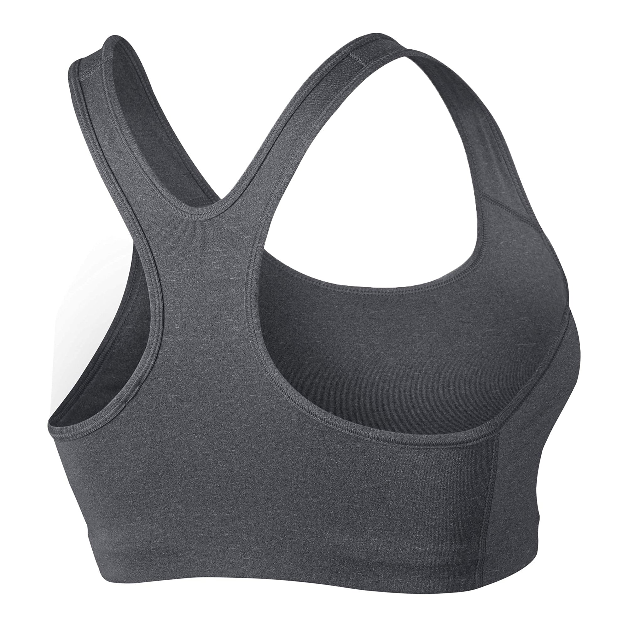 Nike Women's Classic Swoosh Sports Bra Carbon Heather/Black、mySite、bottomscart