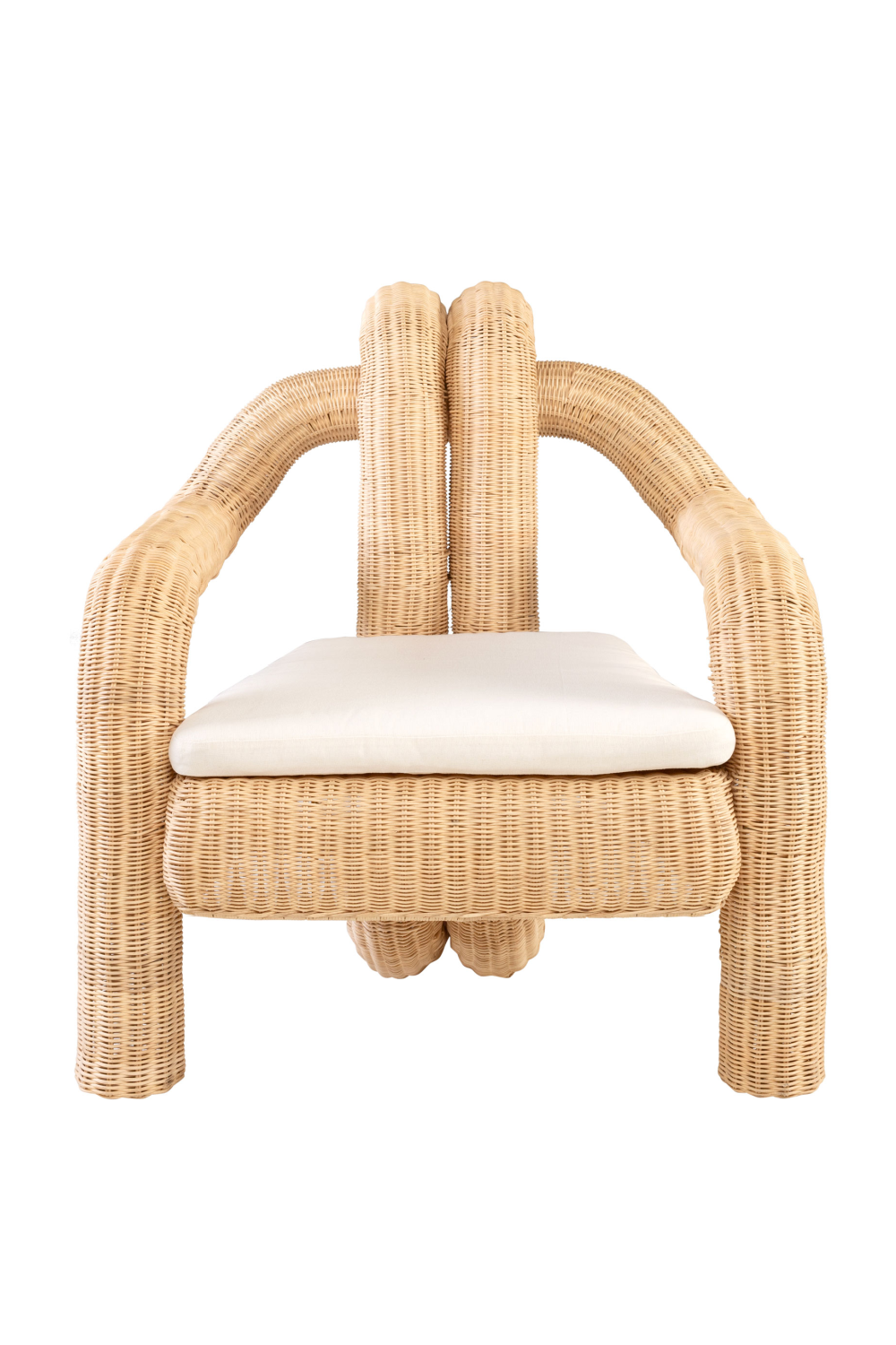 Sculptural Rattan Accent Chair | Versmissen Pompidou、mySite、neckold