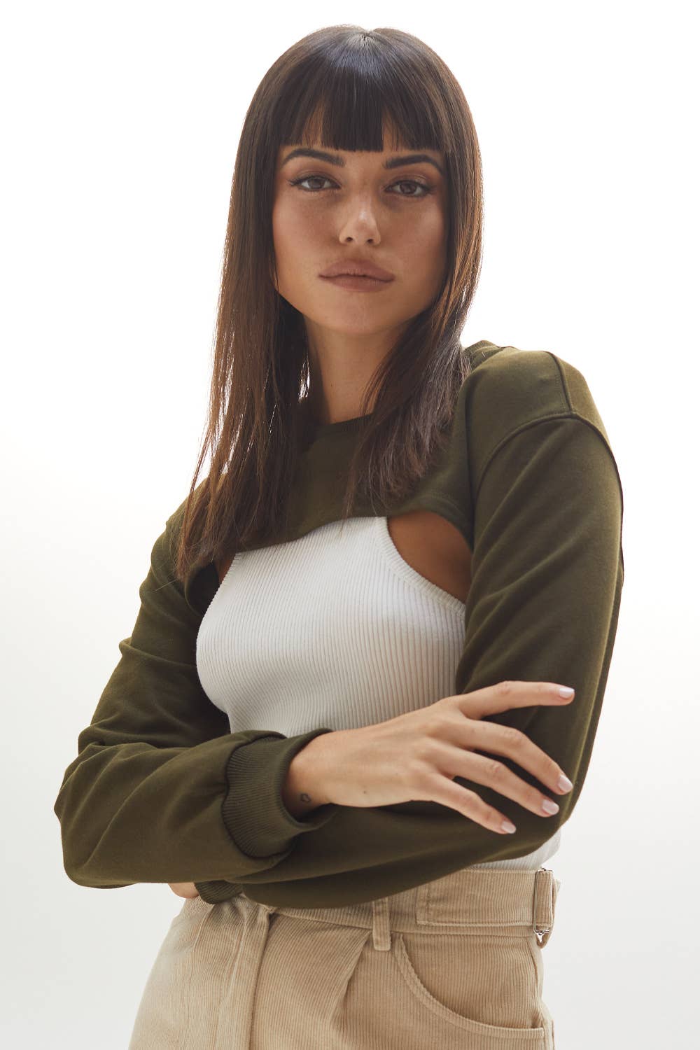 Harris Cropped Sweatshirt、mySite、dreamappss