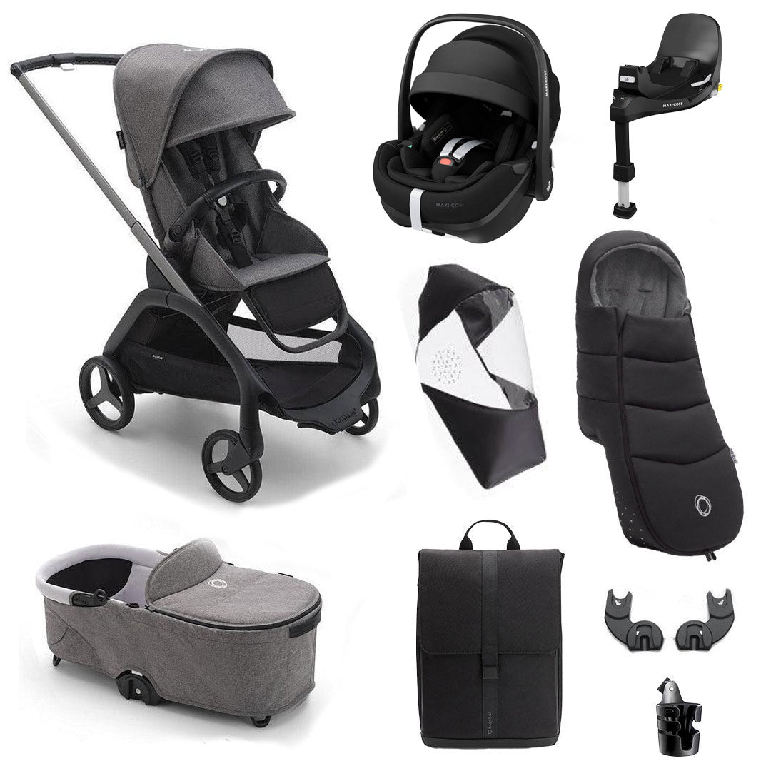  Bugaboo Dragonfly Ultimate + Pebble Pro 2 Travel System、mySite、merchandisen