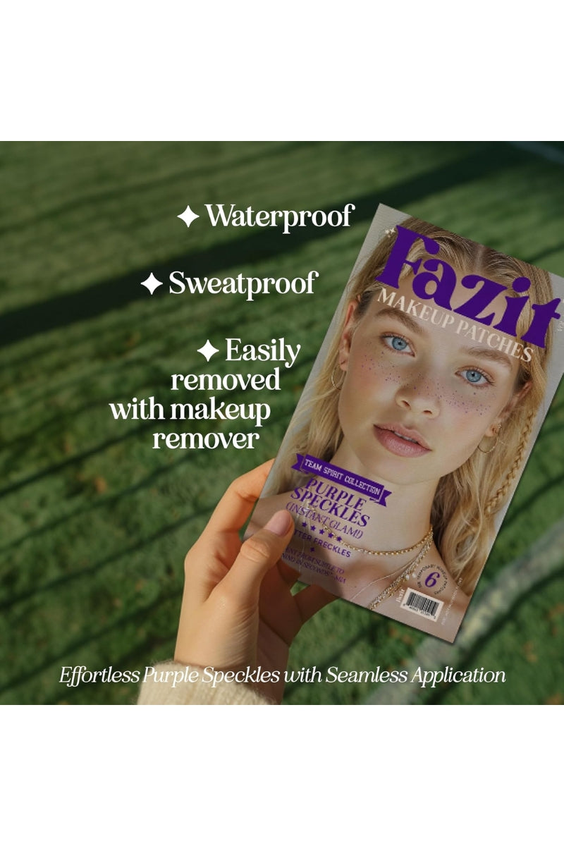 Fazit Glitter Freckles Makeup Patches- Purple Spirit Speckles、mySite、hinf8tx79
