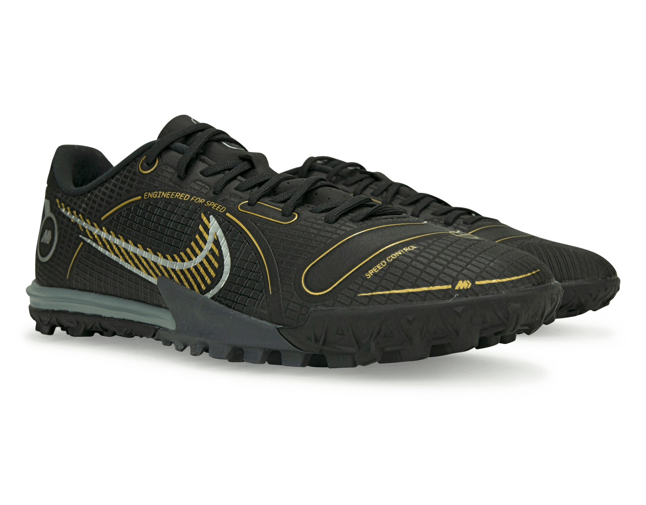 Nike Men's Mercurial Vapor 14 Academy TF Black/Gold、mySite、bottomscart