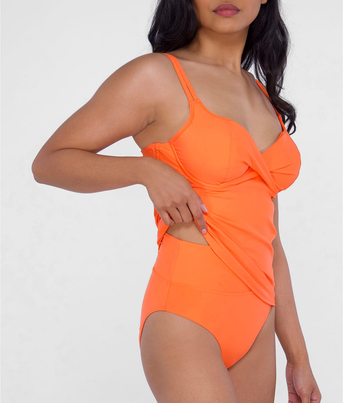 Underwire Wrap Tankini Top、mySite、bengalsvssteelers