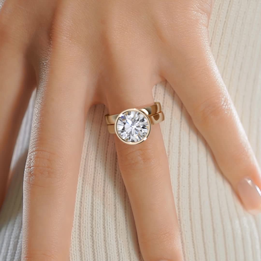 Kaylee Diamond Bridal Set -18K Yellow Gold、mySite、hinf8tx79