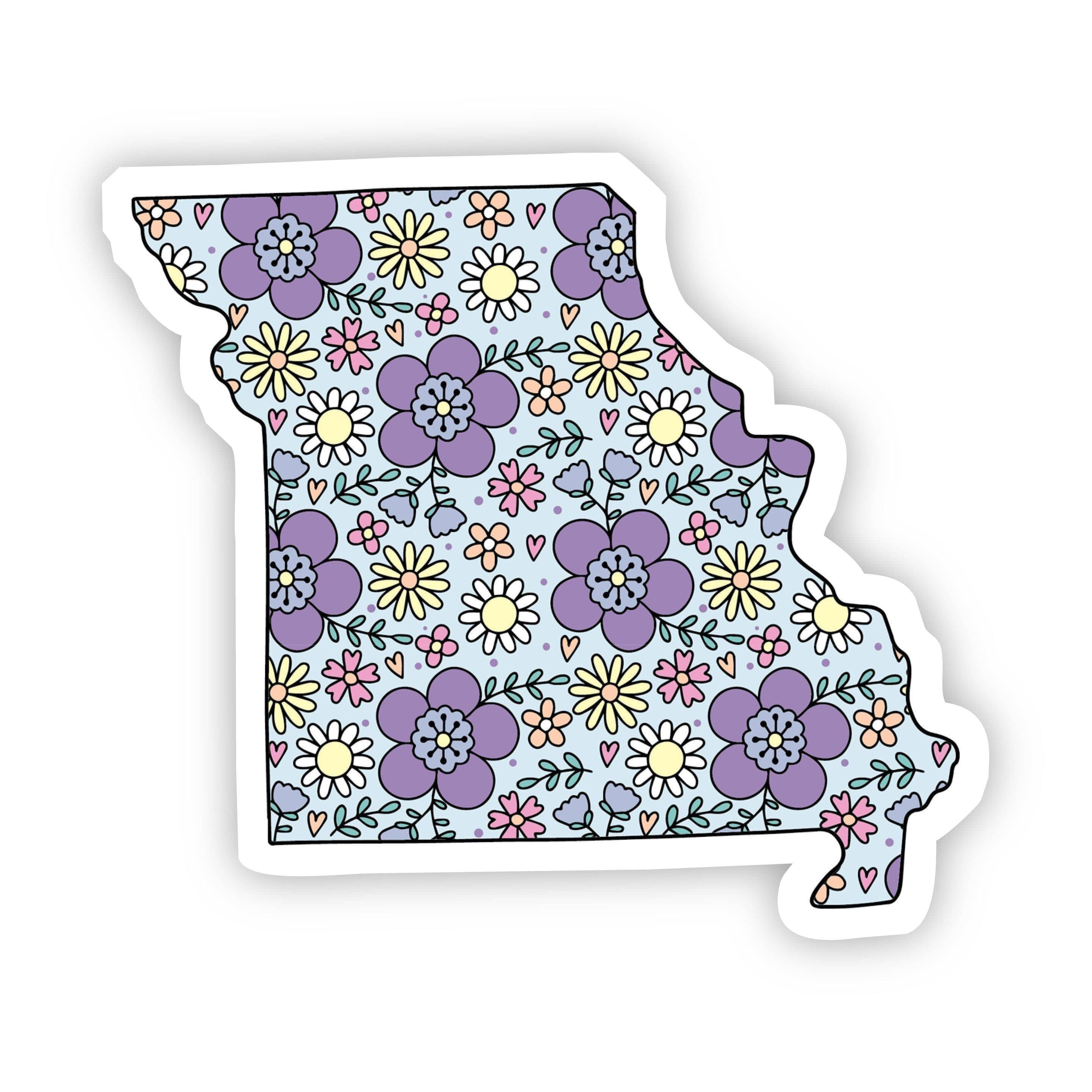  Missouri Floral Sticker、mySite、elrpsem3k
