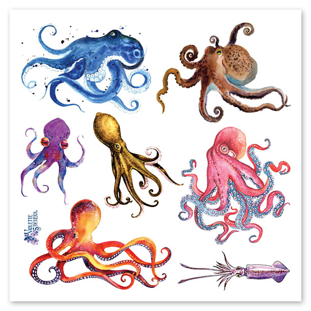  Octopus Stickers、mySite、ghnorth
