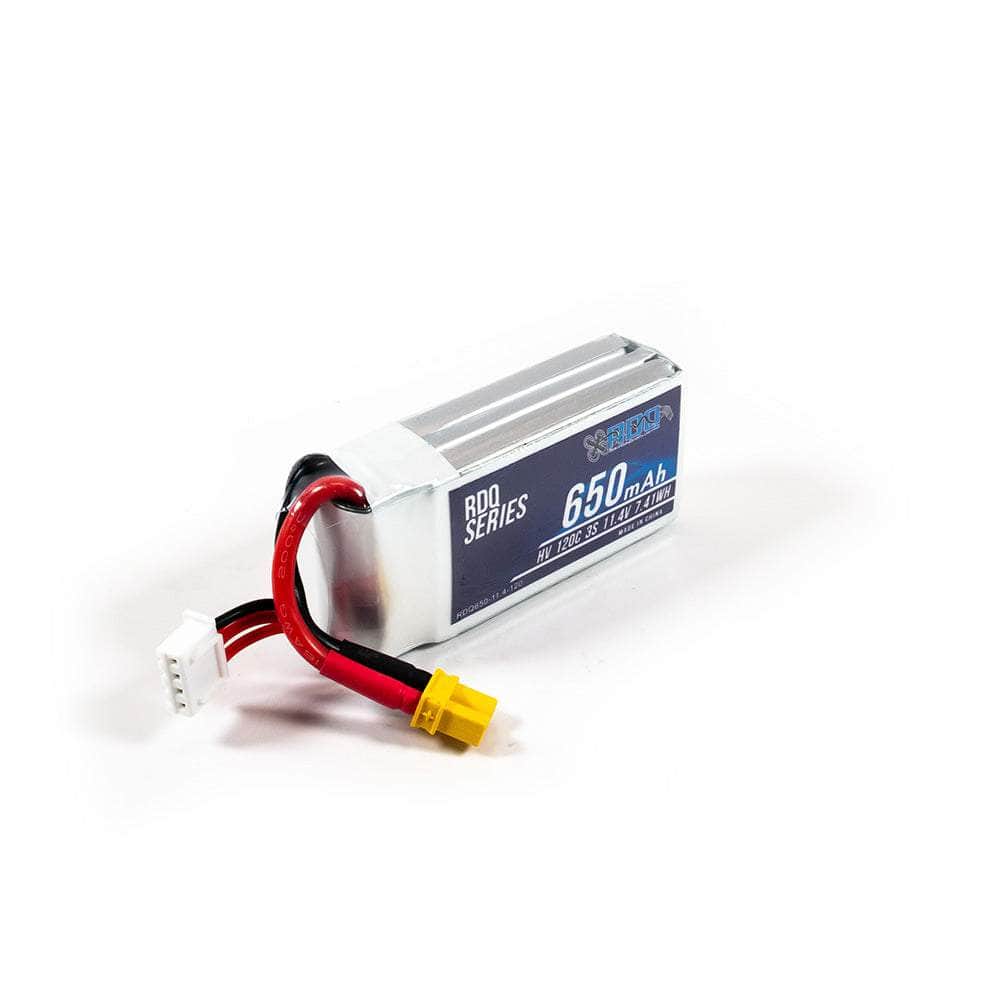  RDQ Series 11.4V 3S 650mAh 120C LiPo Whoop/Micro Battery - XT30、mySite、merchandisen