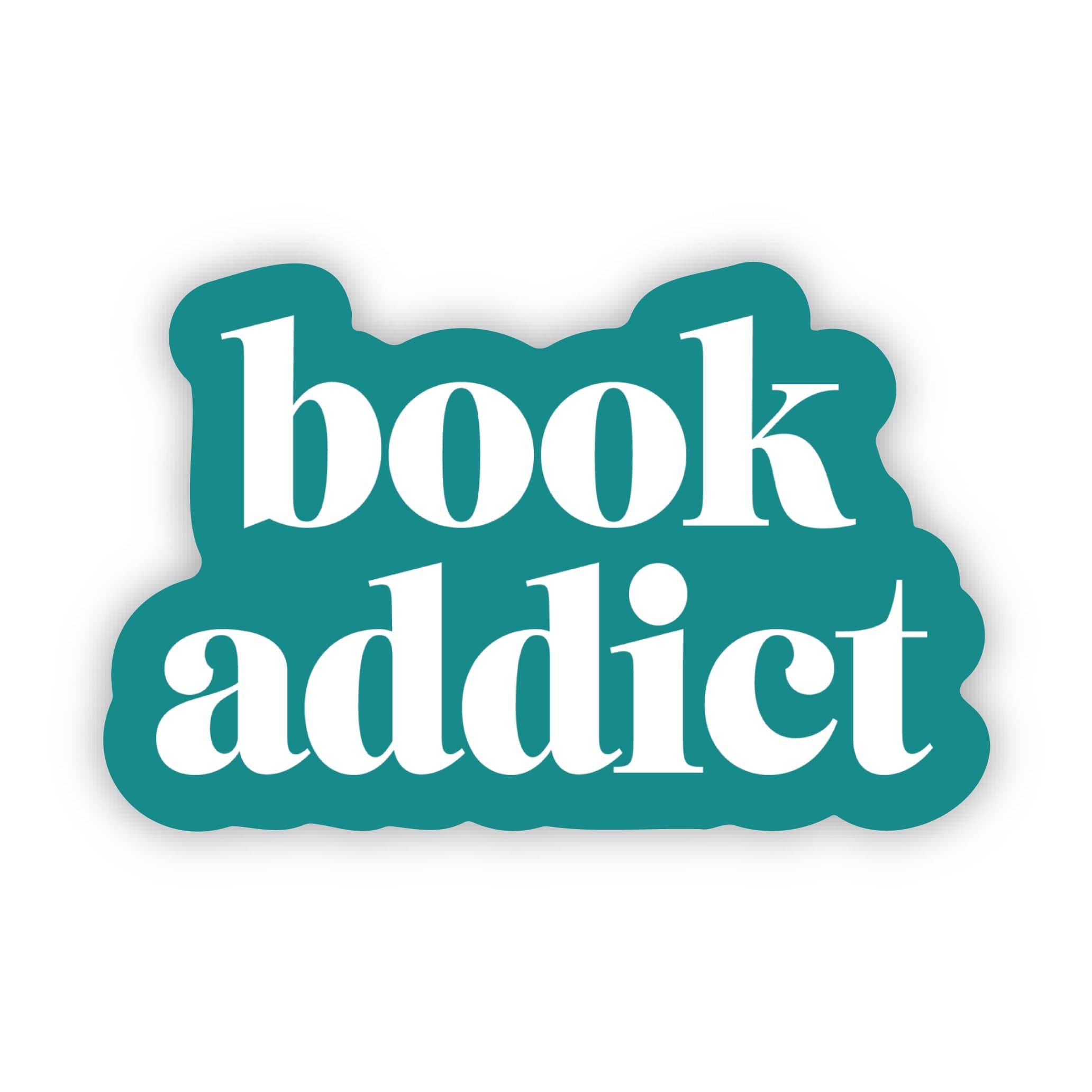  Book addict Text Sticker、mySite、elrpsem3k