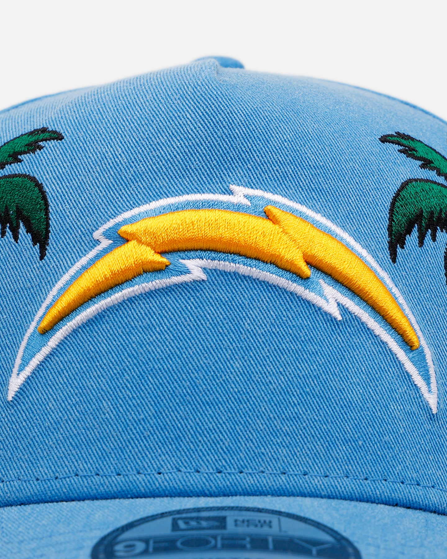 New Era Los Angeles Chargers 'Palm Trees' 9FORTY A-Frame Snapback Official Team Color、mySite、zt4zffjzw