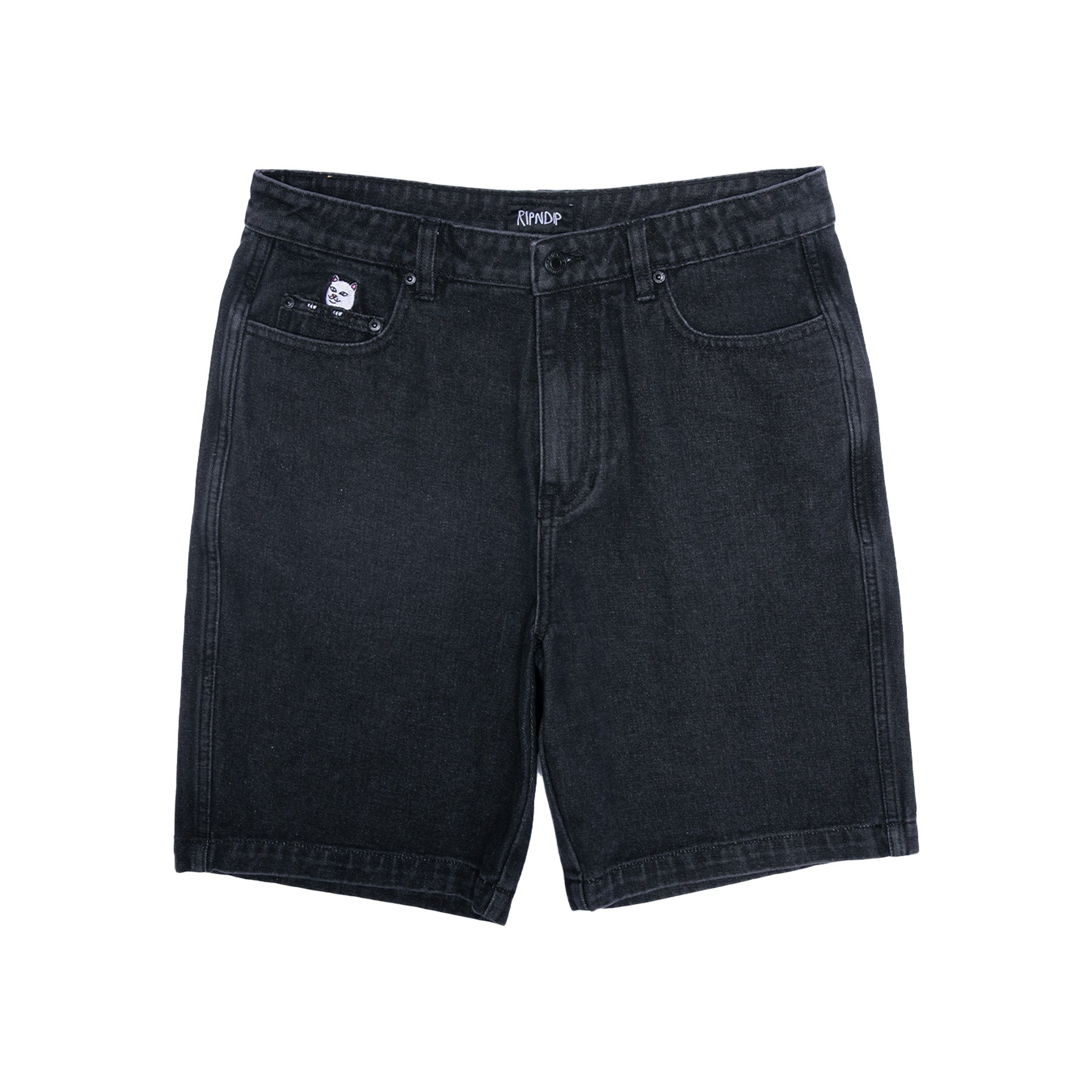  La Brea Denim Shorts (Black Medium Wash)、mySite、merchandisen
