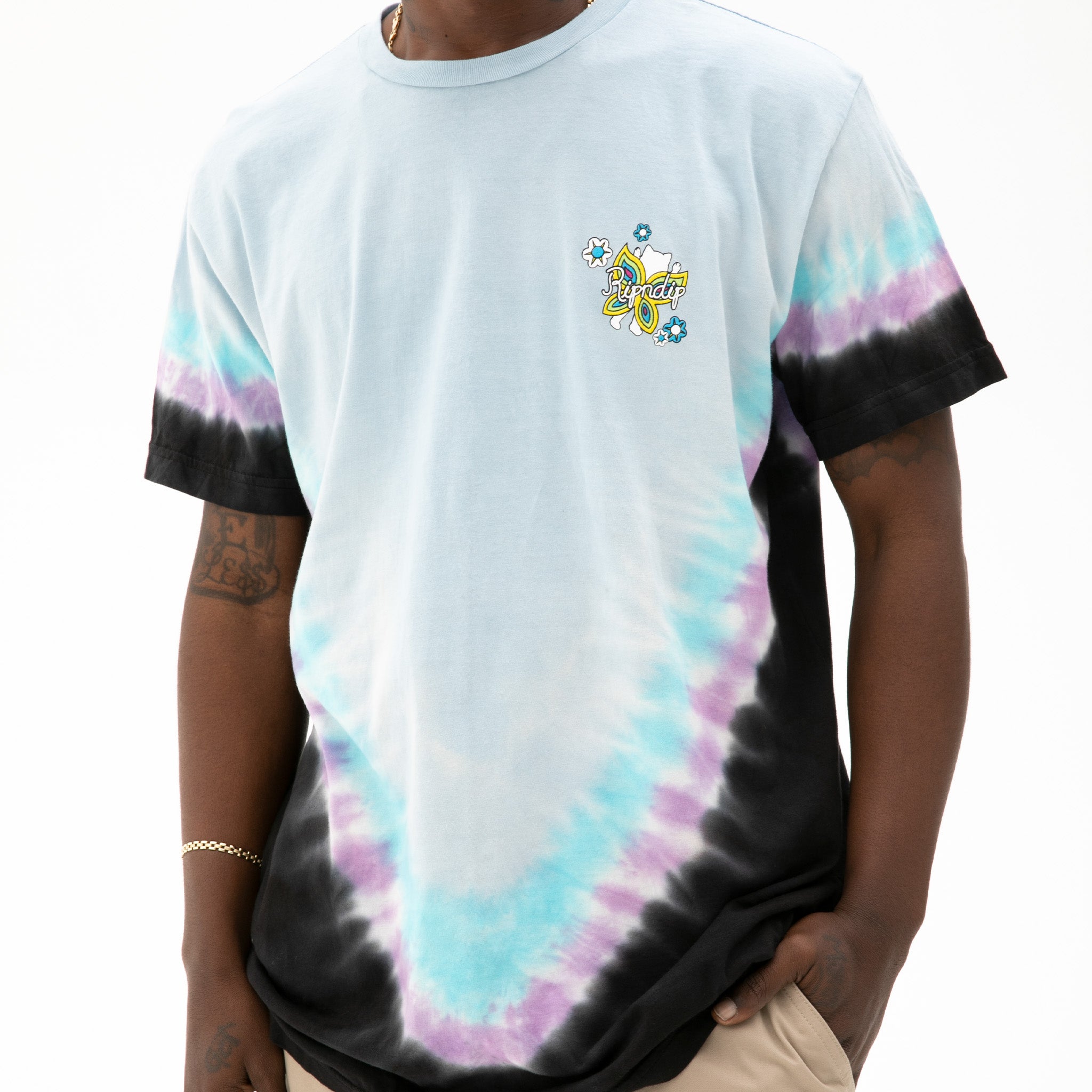  Promised Land Tee (Purple/Blue V Dye)、mySite、merchandisen