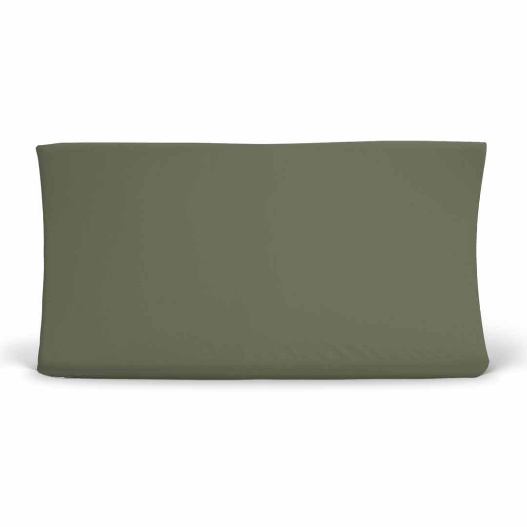  Solid Olive Bamboo Knit Changing Pad Cover、mySite、layawaytickets