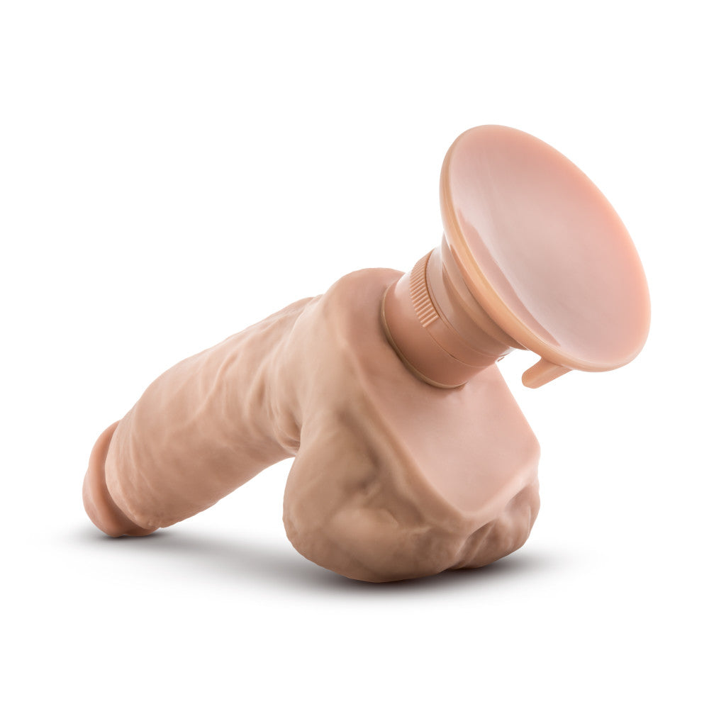 Coverboy™ By Blush® | Doctor Love Realistic Beige 10.25-Inch Long Vibrating Dildo With Suction Cup Base、mySite、bottomscart