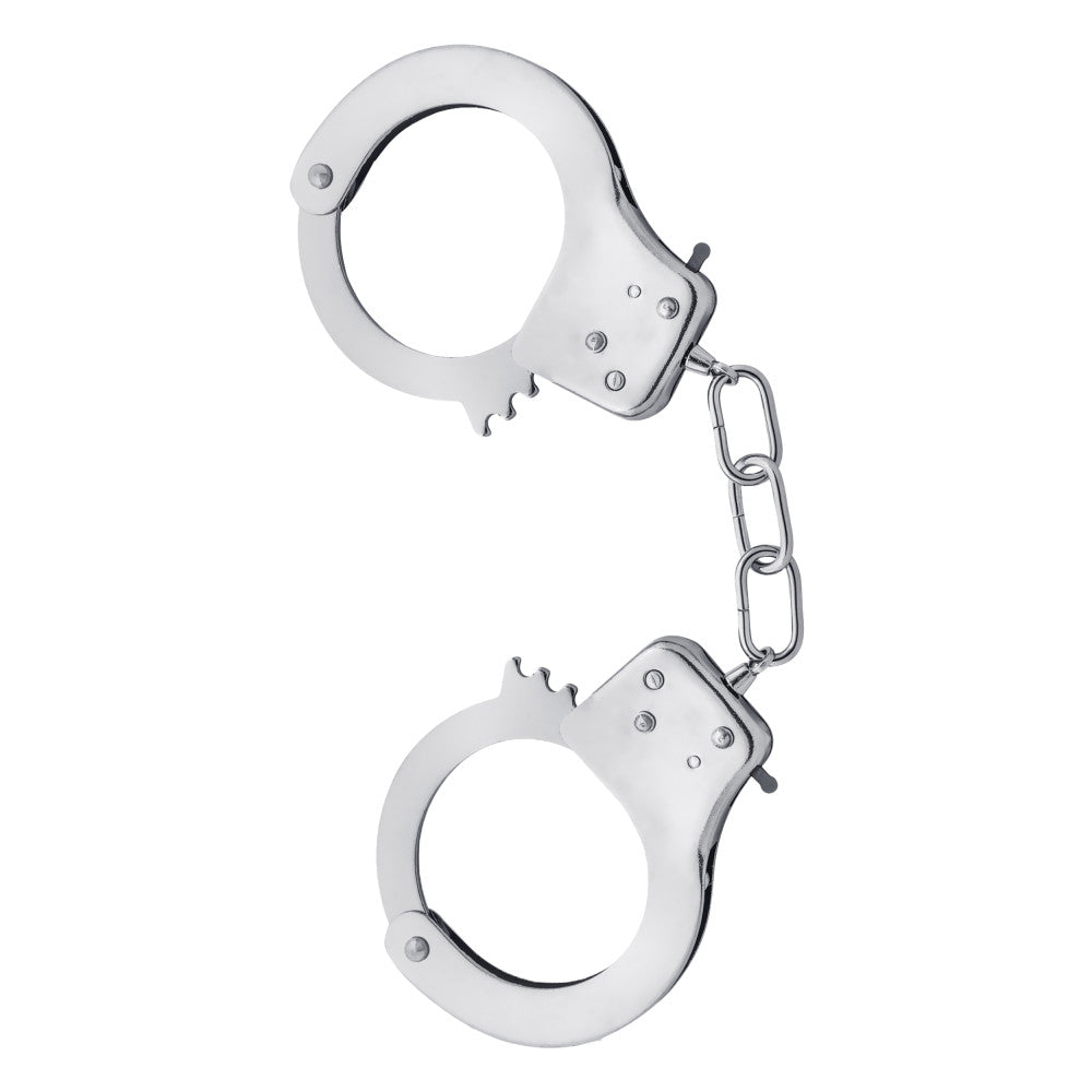 Temptasia By Blush® | Beginner Cuffs – Lightweight Bondage Handcuffs With Safety Release – Fully Adjustable With 2 Keys - Silver、mySite、bottomscart