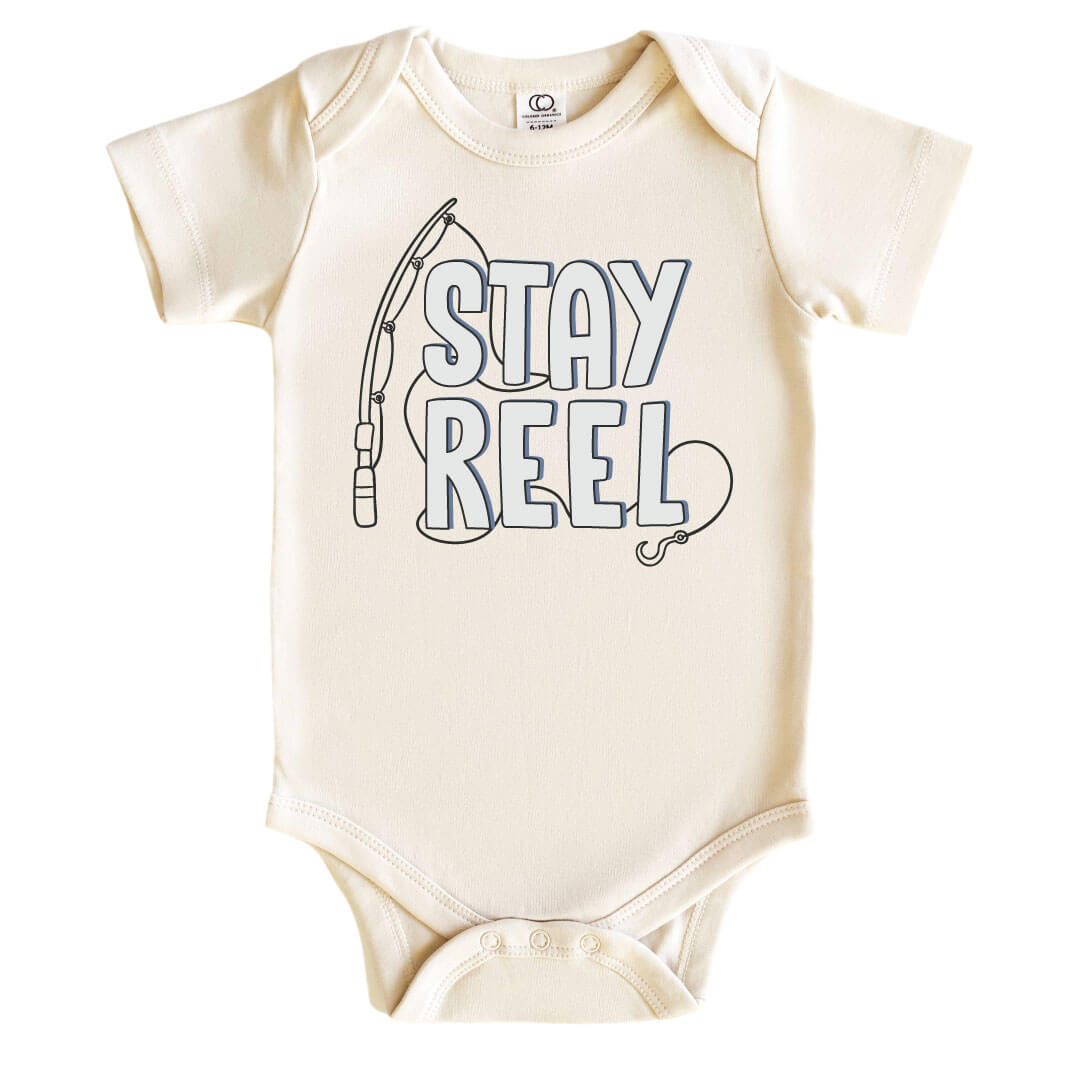  Stay Reel Graphic Bodysuit | Natural、mySite、layawaytickets