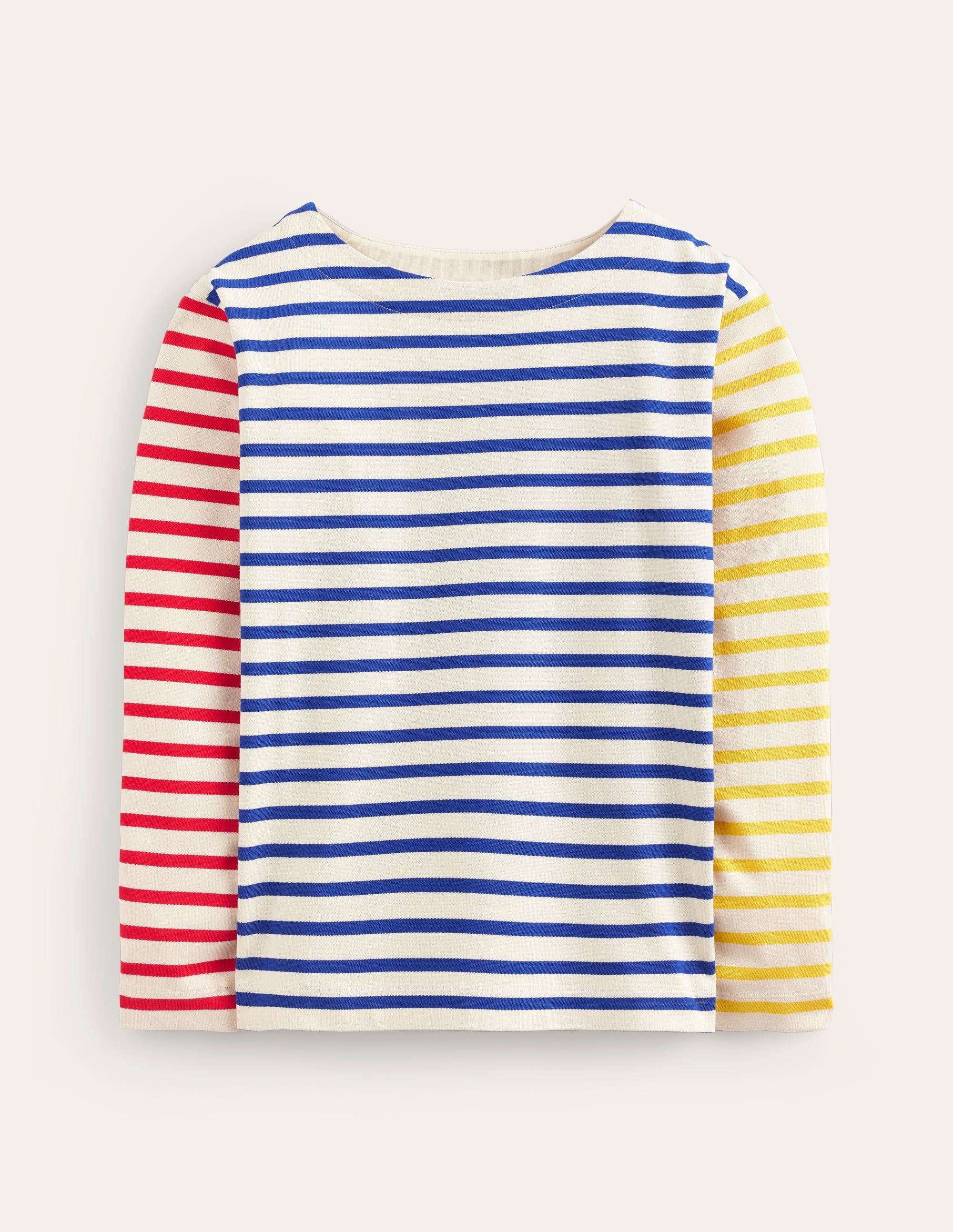  Sophie Hotch Potch Breton Top-Ivory, Multi Hotch Stripe、mySite、ashleygrahame