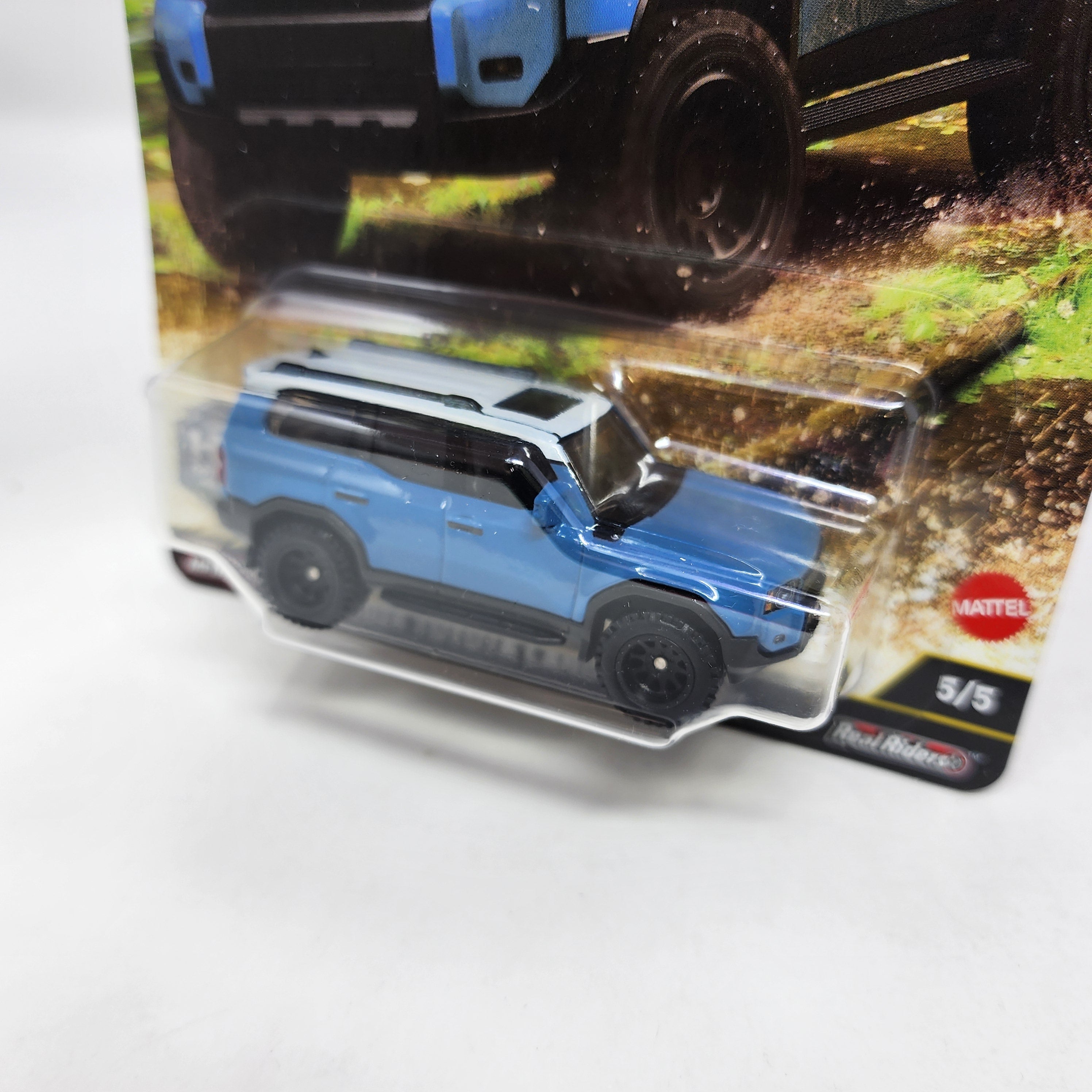 2024 Toyota Land Cruiser 5/5 * BLUE * 2025 Hot Wheels Car Culture OFF ROAD Case H、mySite、hgirdovlk