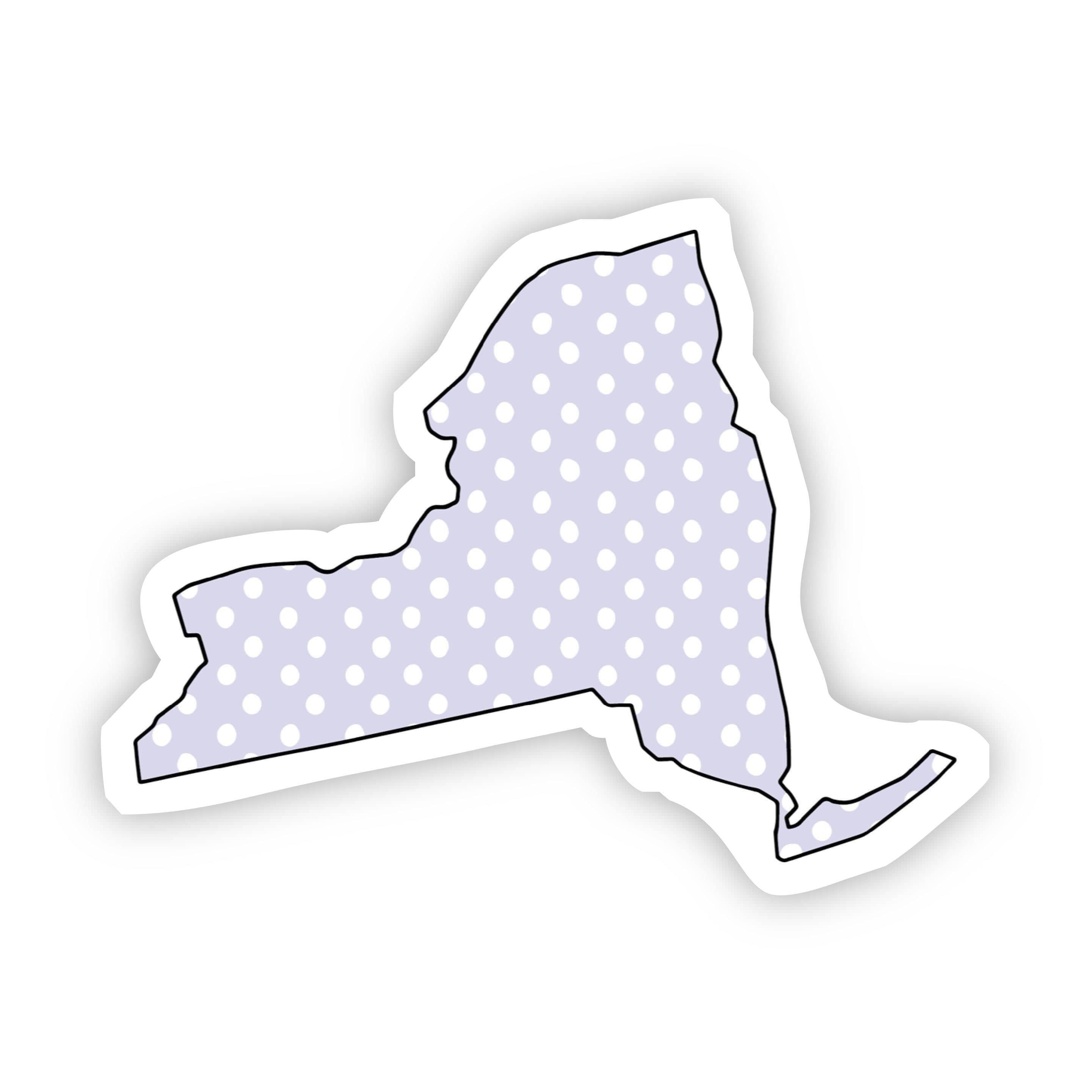  New York Polka Dot Sticker、mySite、elrpsem3k