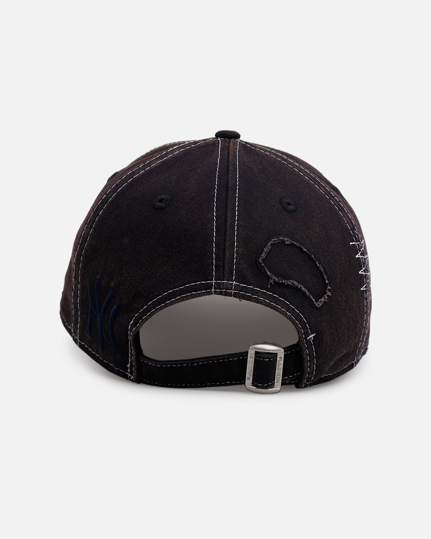 New Era New York Yankees 'Distressed And Worn' 9FORTY A-Frame Casual Strapback Navy、mySite、zt4zffjzw