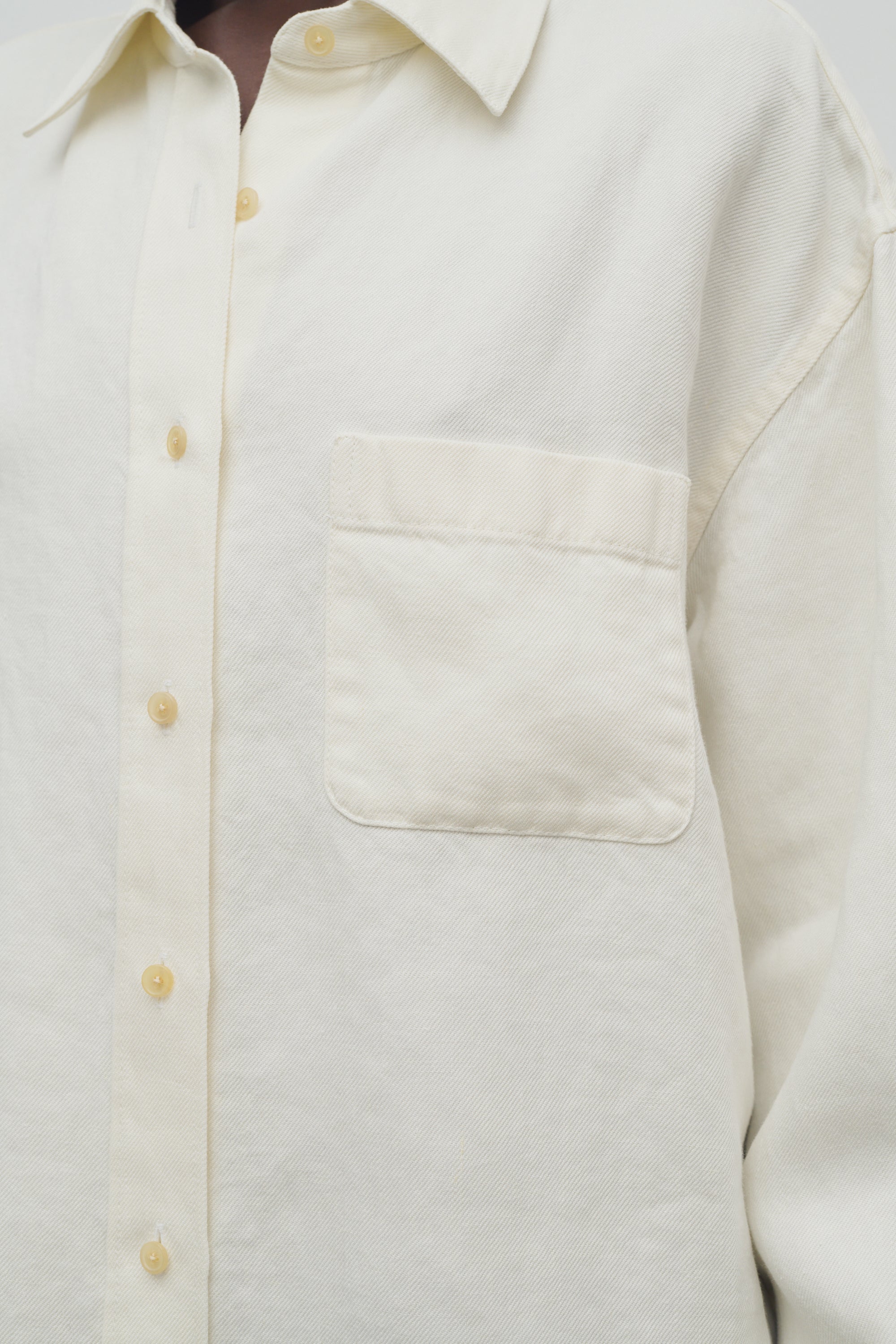 Nesson Shirt in Linen、mySite、aoinhome