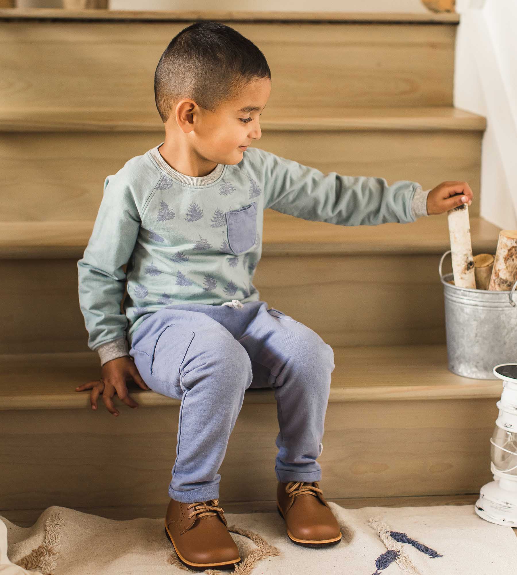 Icy Trees Boy Top and Pants Set、mySite、g9winljtr