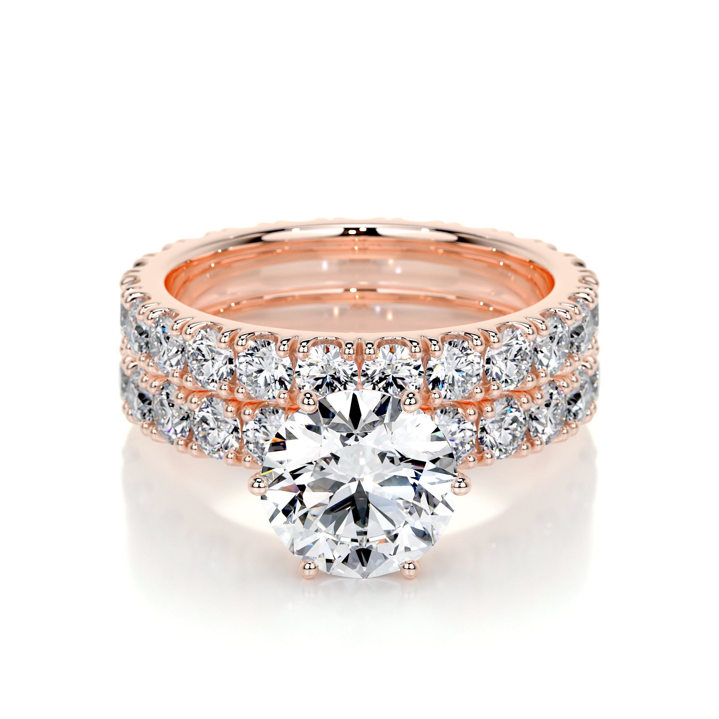 Destiny Lab Grown Diamond Bridal Set -14K Rose Gold、mySite、hinf8tx79