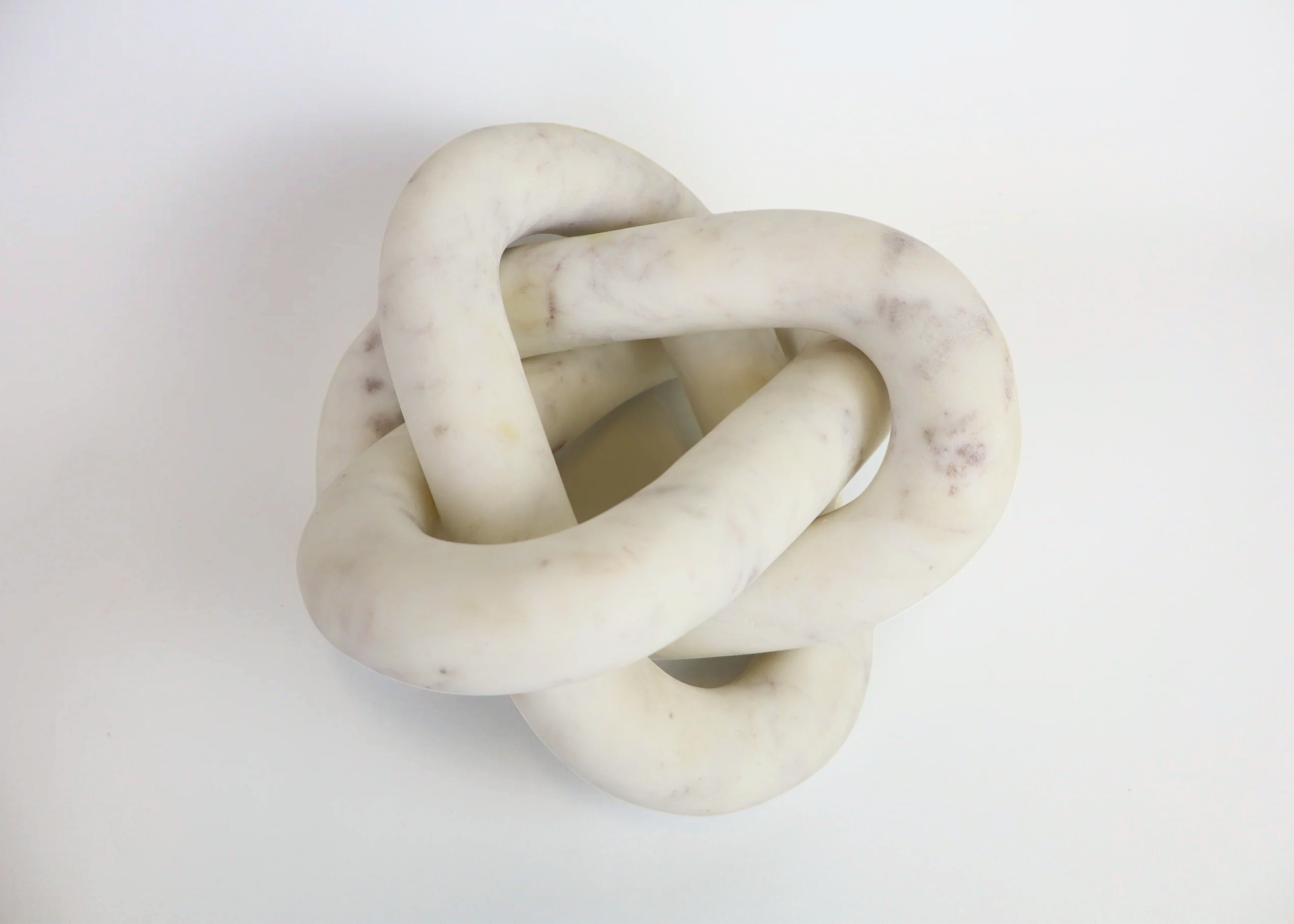 Endless Knot III - White Marble (22cm)、mySite、topwebapps