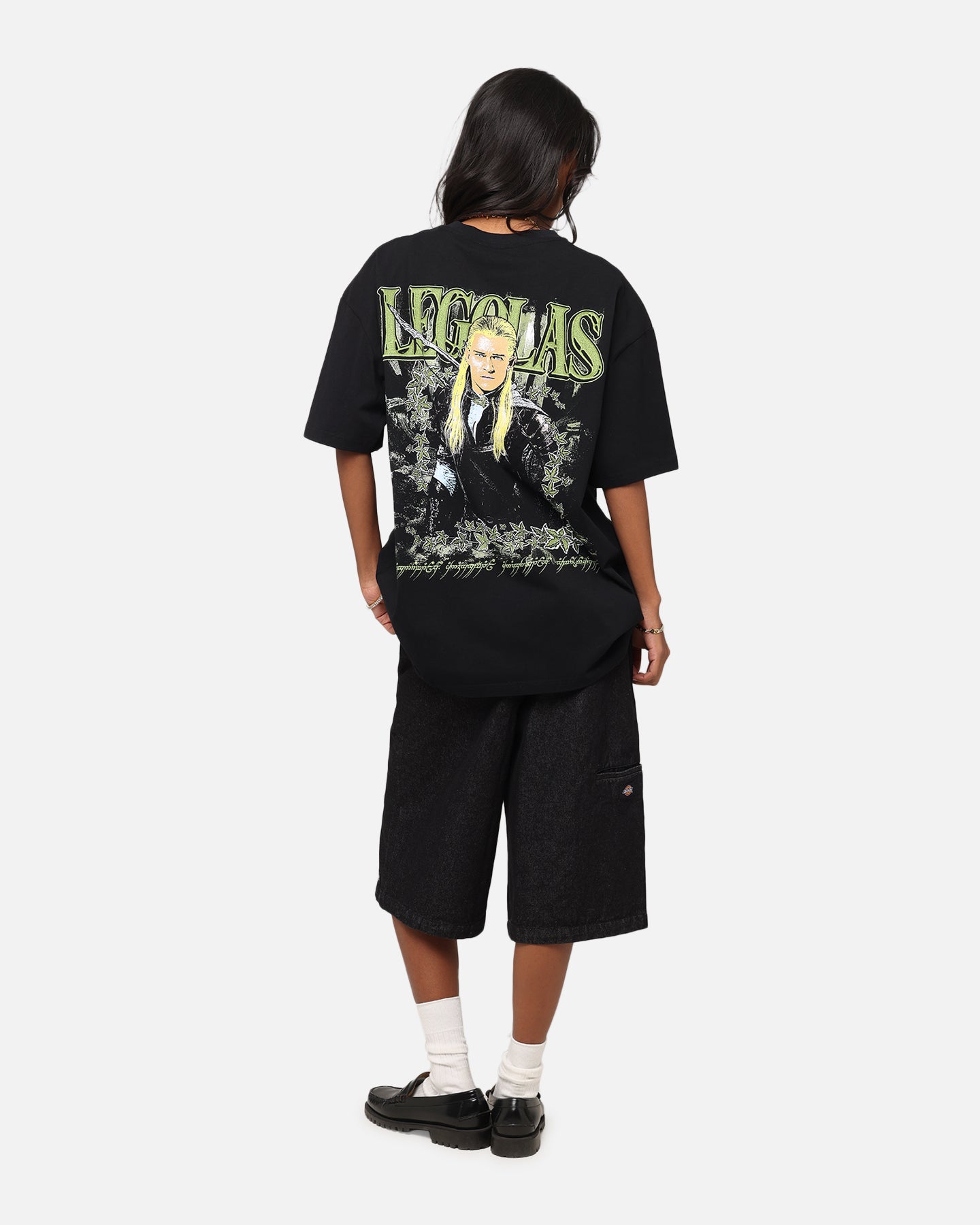 American Thrift X The Lord Of The Rings Legolas Heavy T-Shirt Black、mySite、zt4zffjzw