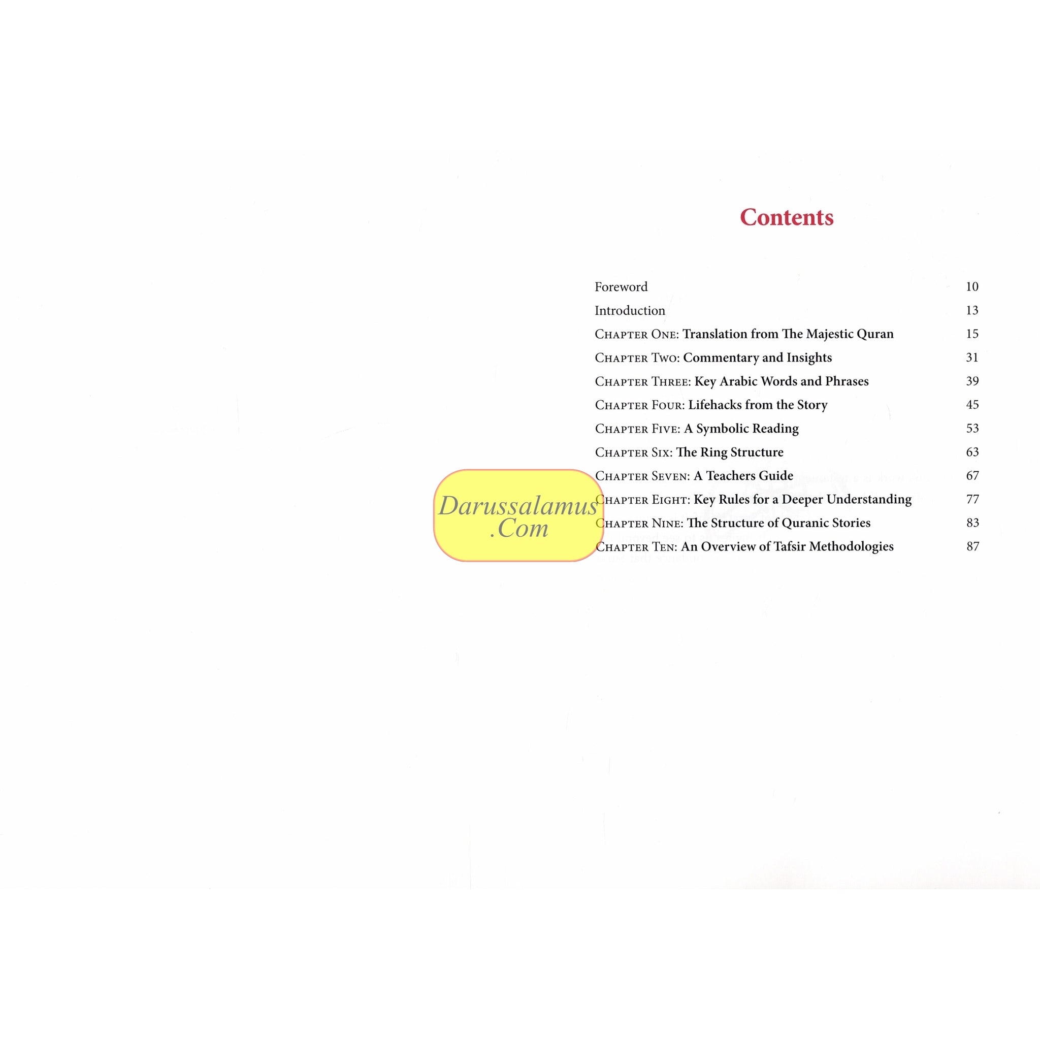 The Most Beautiful Story: A Commentary of Surat Yusuf、mySite、topwebapps