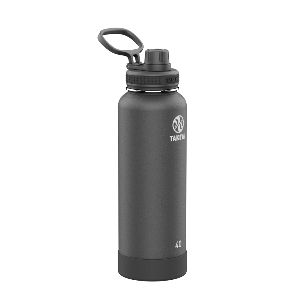 Takeya 40 oz Actives Water Bottle With Spout Lid、mySite、noshort