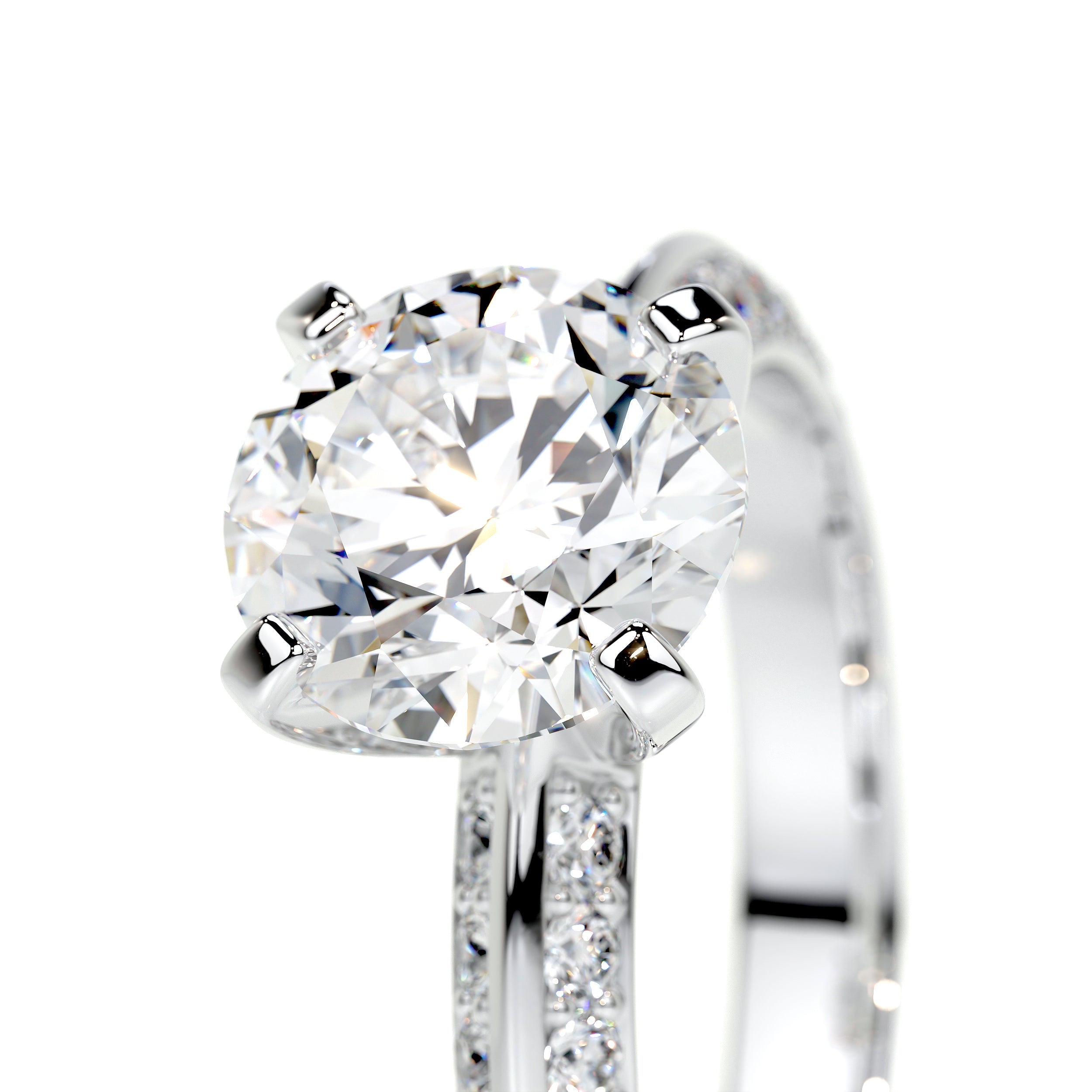 Ariana Lab Grown Diamond Ring -Platinum、mySite、hinf8tx79