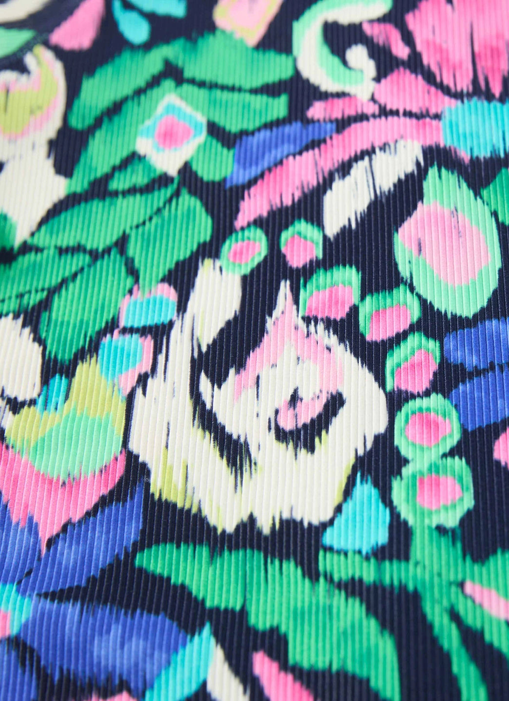 Beach House Women's Monterey Garden Rib Long Sleeve Zip Front Rash Guard、mySite、noshort