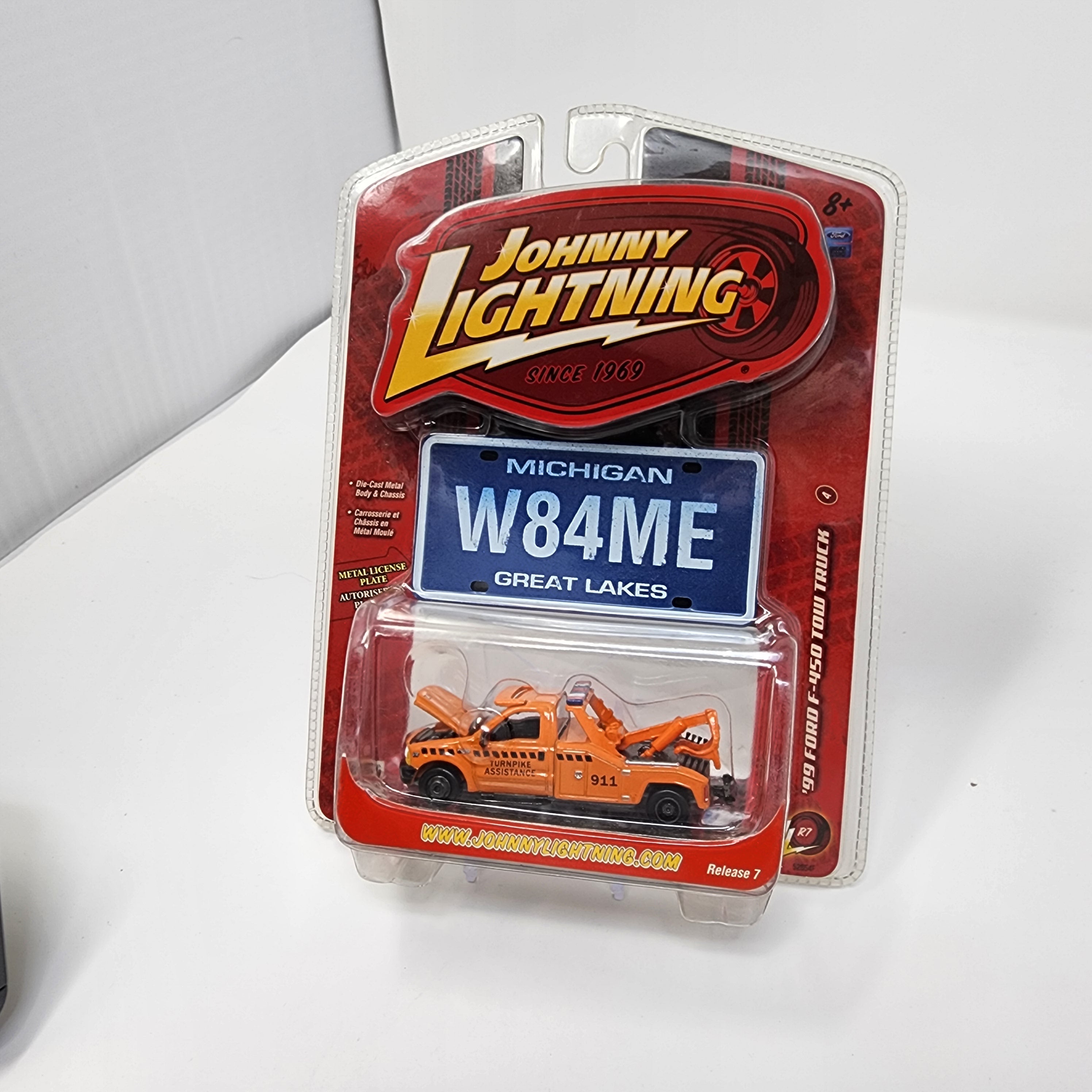 '99 Ford F-450 Tow Truck Turnpike Assistance * Johnny Lightning、mySite、hgirdovlk